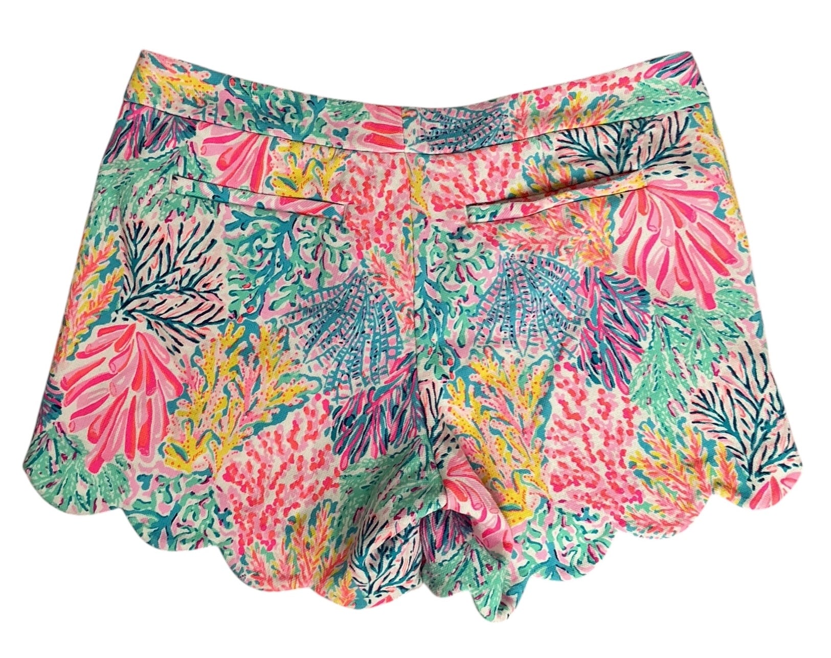 Lilly Pulitzer Buttercup Short Multi Splashdance - Size 6