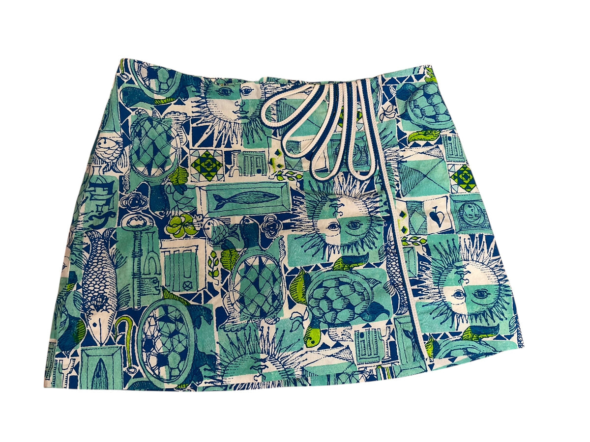 Lilly Pulitzer Michelina Mini Skort Mint Condition Harlillyquin - Size 0