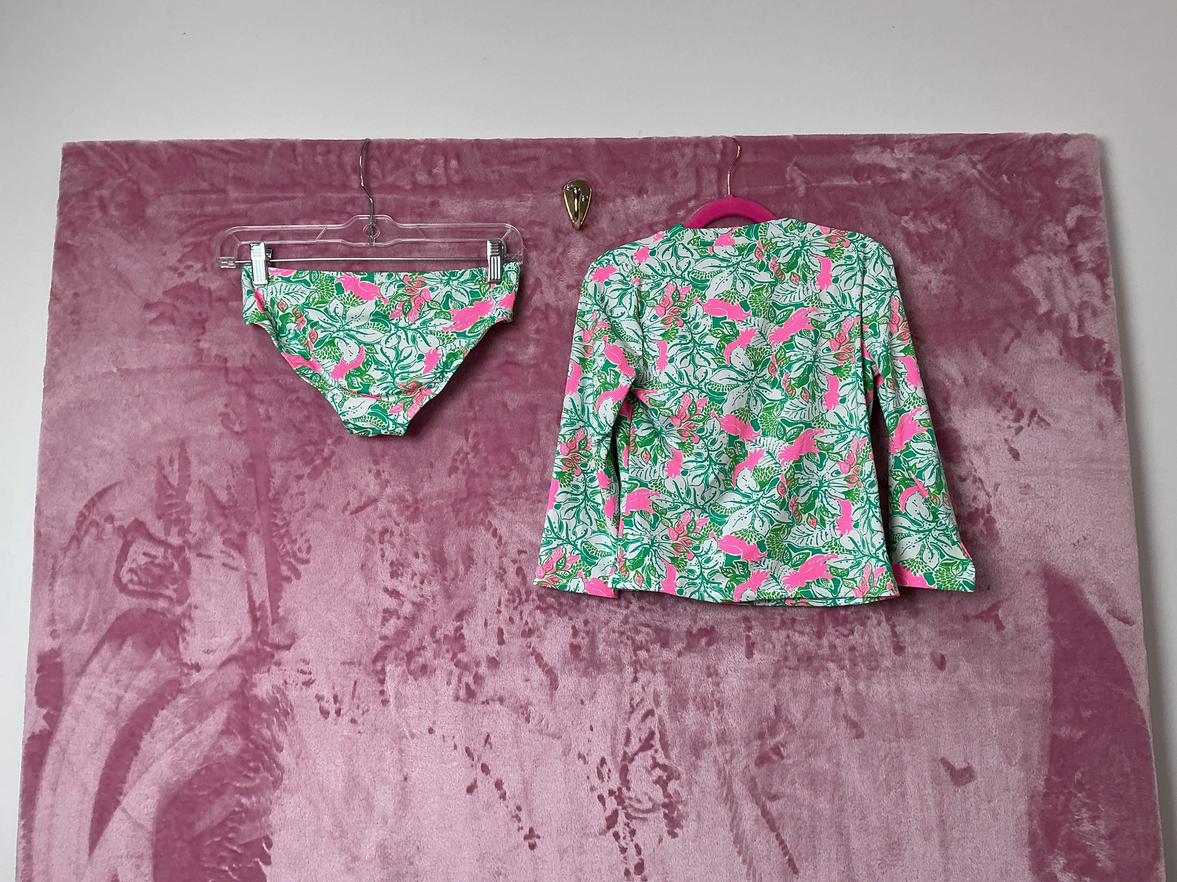 Lilly Pulitzer Kids Bathing Suit 2 PC - Size 10