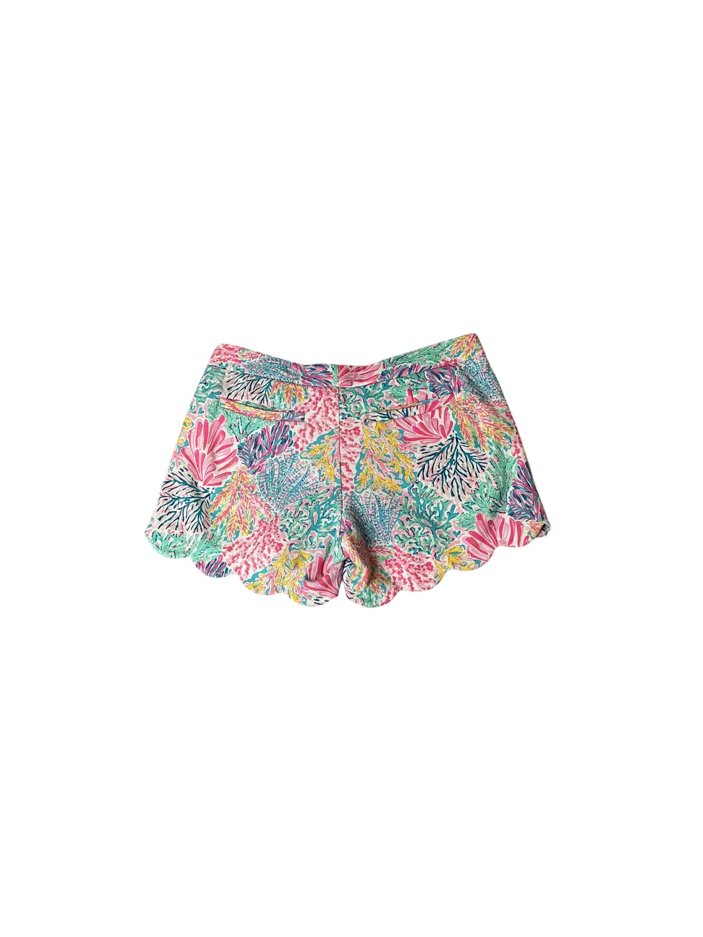 Lilly Pulitzer Buttercup Knit Short Multi Splashdance - Size 4