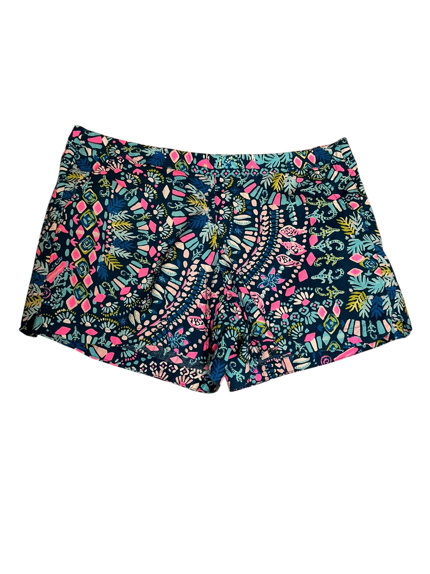 Lilly Pulitzer Ocean View Short Glow And Flow - Size L
