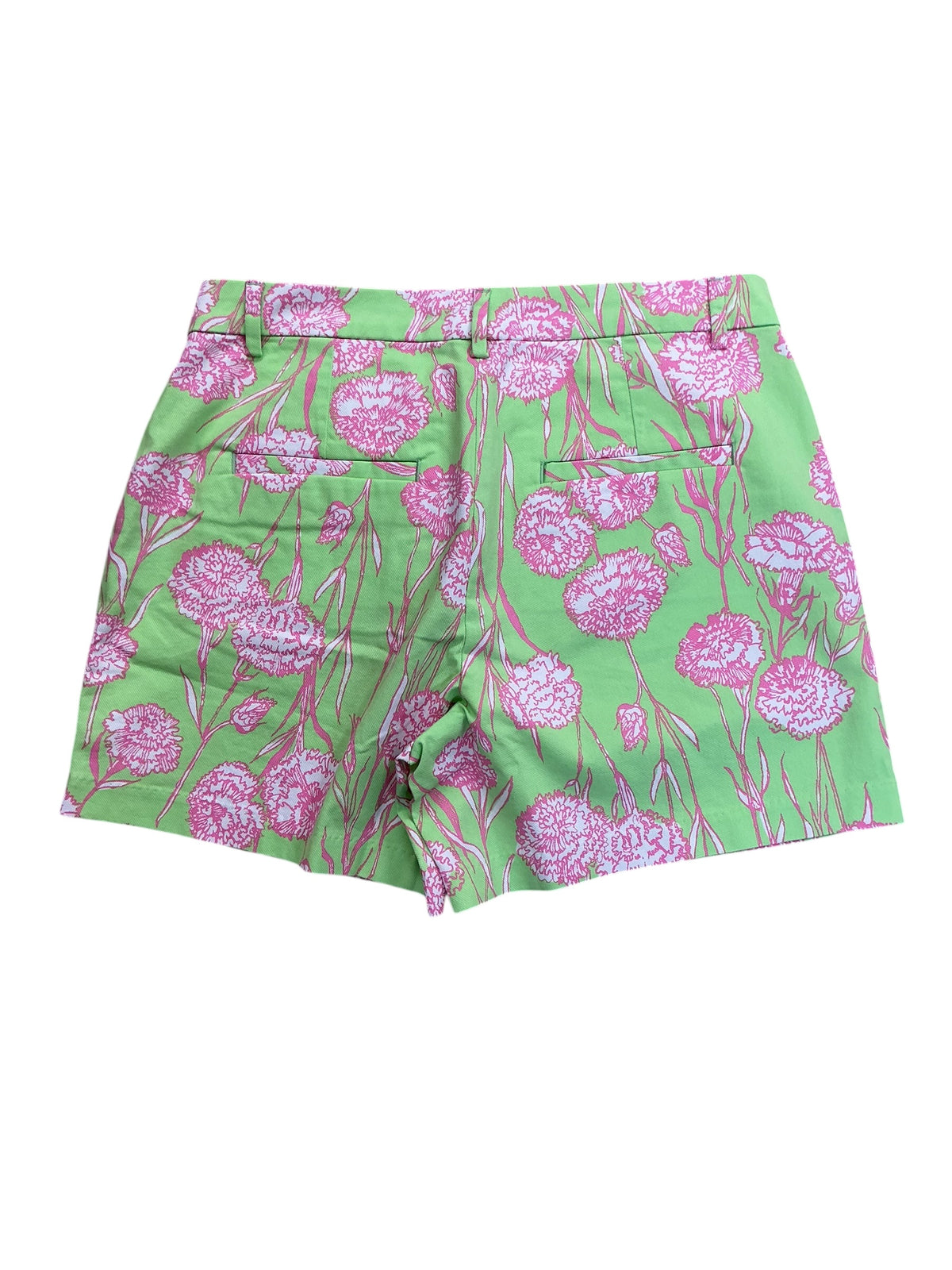 Lilly Pulitzer NWT Callahan Mid Rise Shorts Pistachio Macaron - Size 8