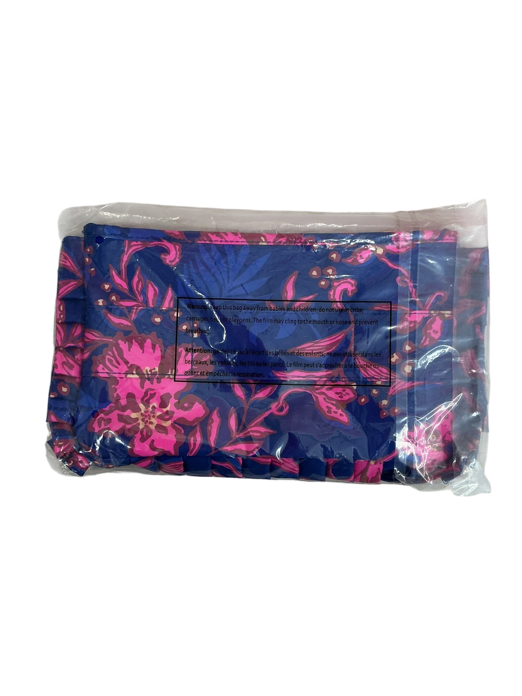 Lilly Pulitzer NWT Ruffle Pouchette Clutch Never Ending Summer