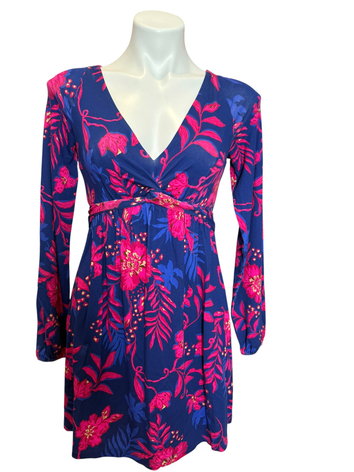 Lilly Pulitzer NWT Loralei Skirted Romper Blue Med Never Ending Summer - Size XXS
