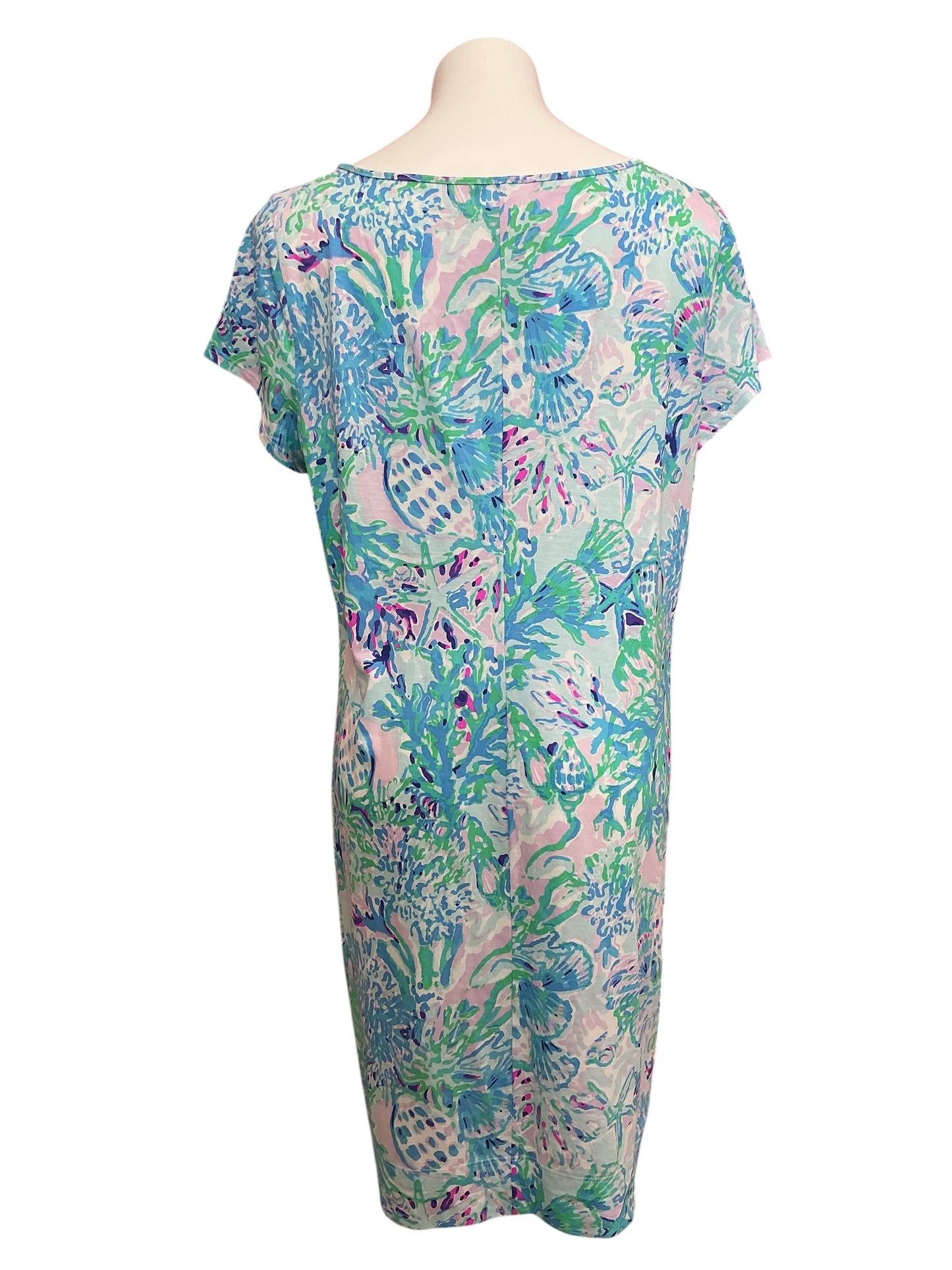 Lilly Pulitzer Marlowe Dress Amethyst Tint Craysea - Size XL
