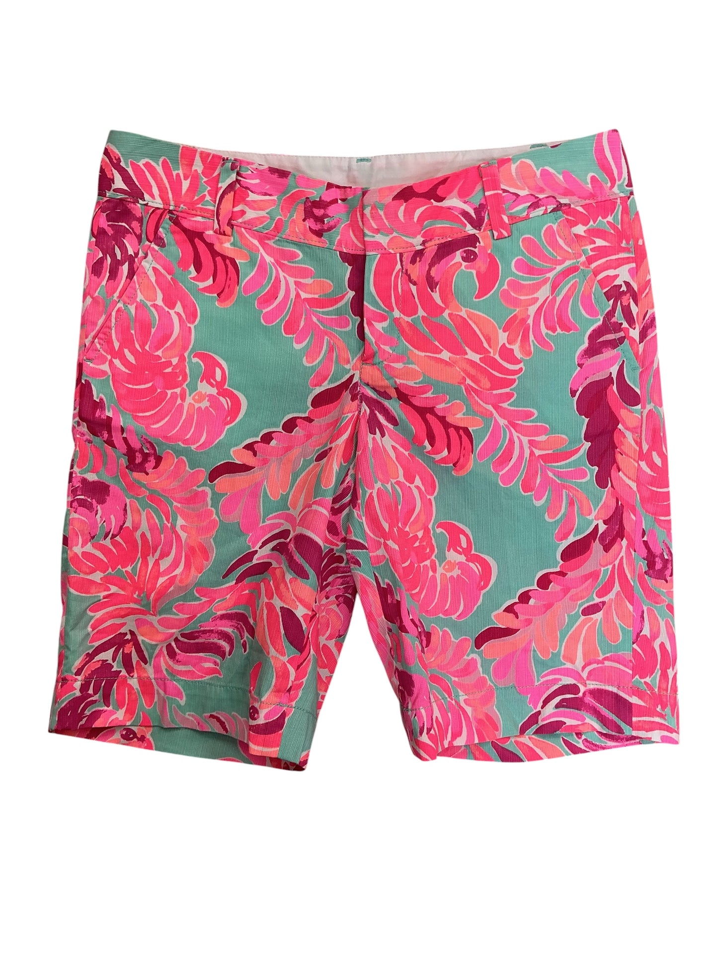 Lilly Pulitzer The Chipper Bermuda Shorts Croc My World - Size 4