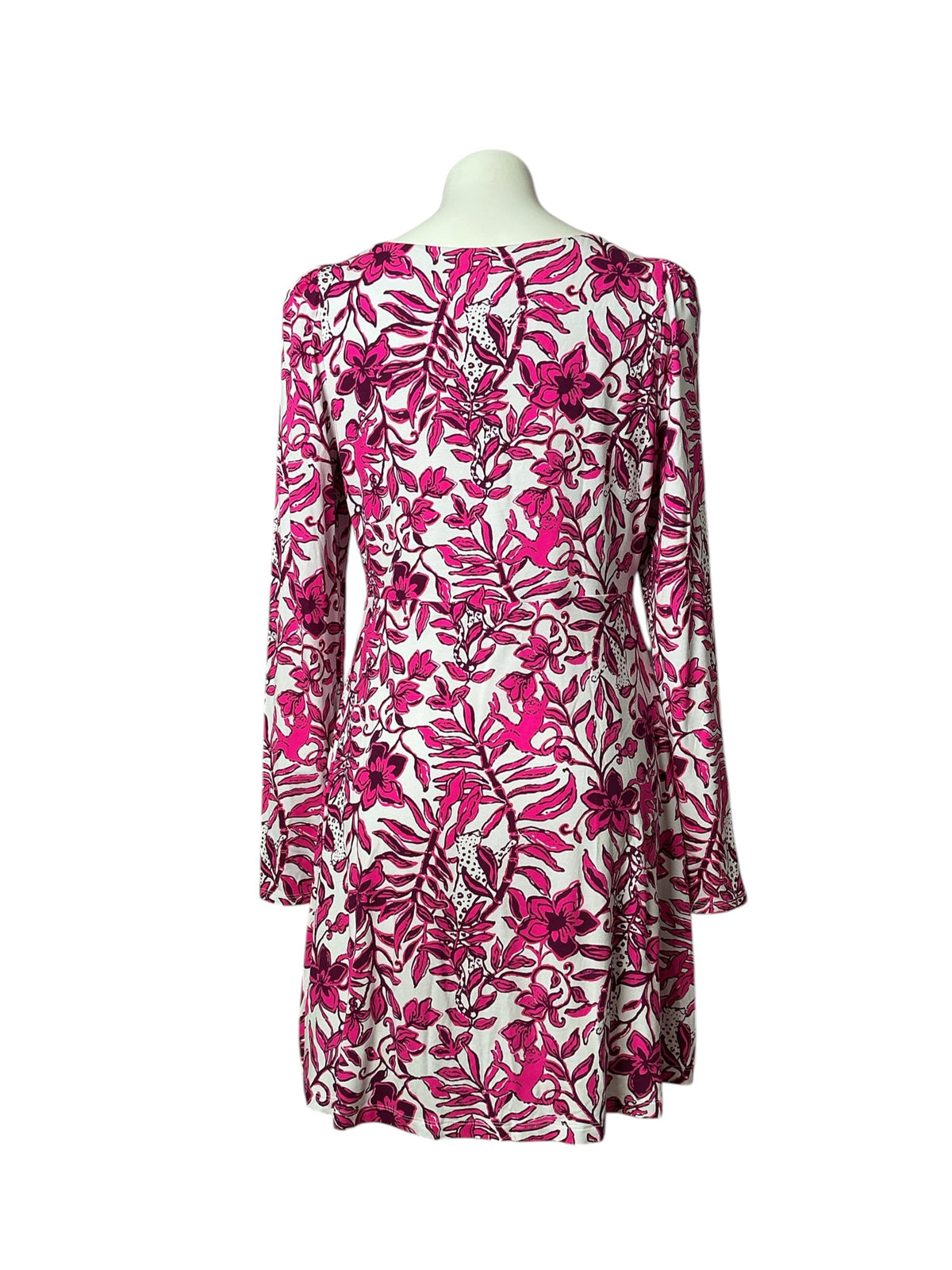 Lilly Pulitzer Anne Skirted Romper Elderberry Blossom Lil Escape Plan - Size L