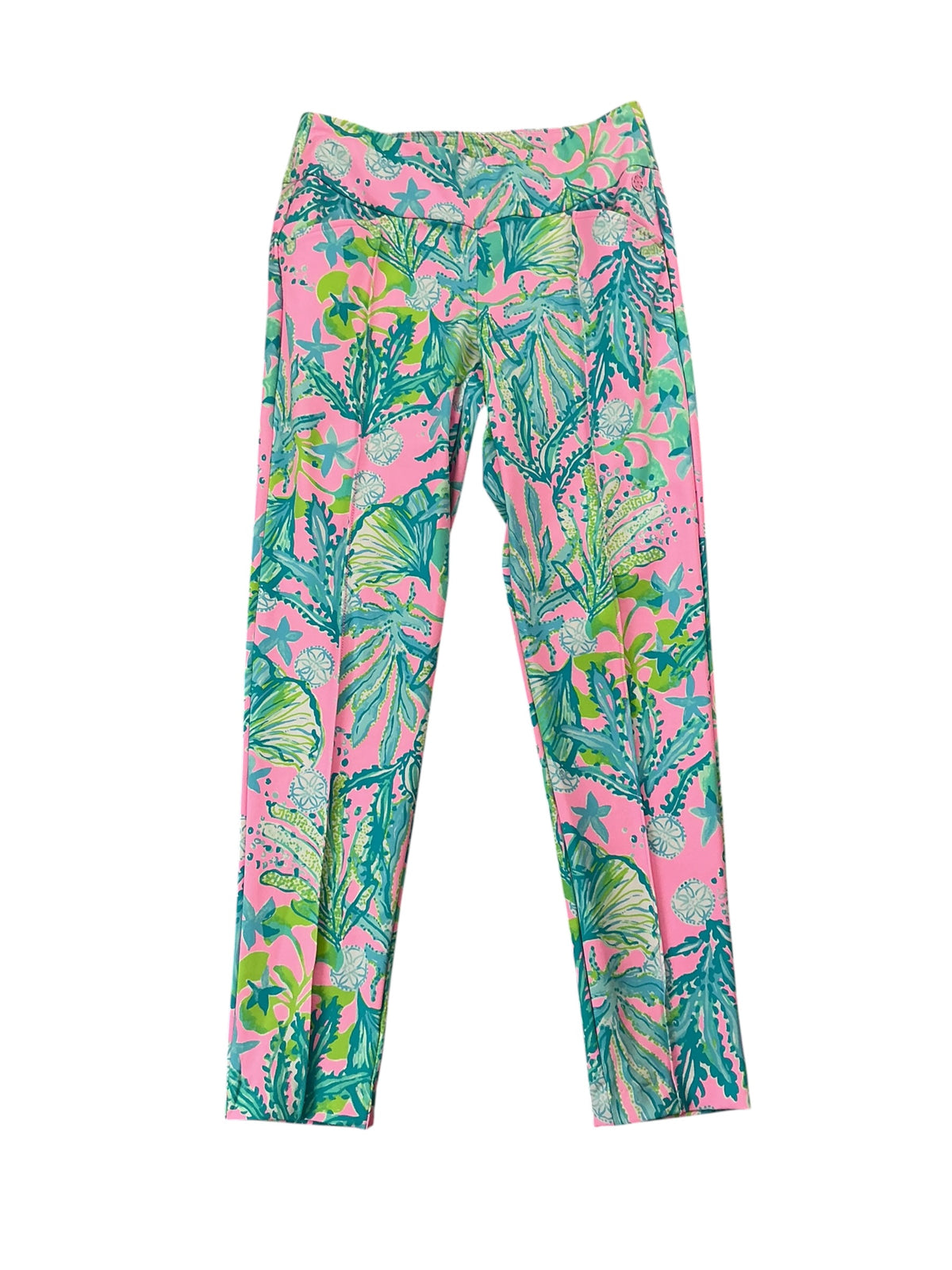 Lilly Pulitzer Corso Pants UPF 50+ Mandevilla Baby Hip Nautic - Size 4