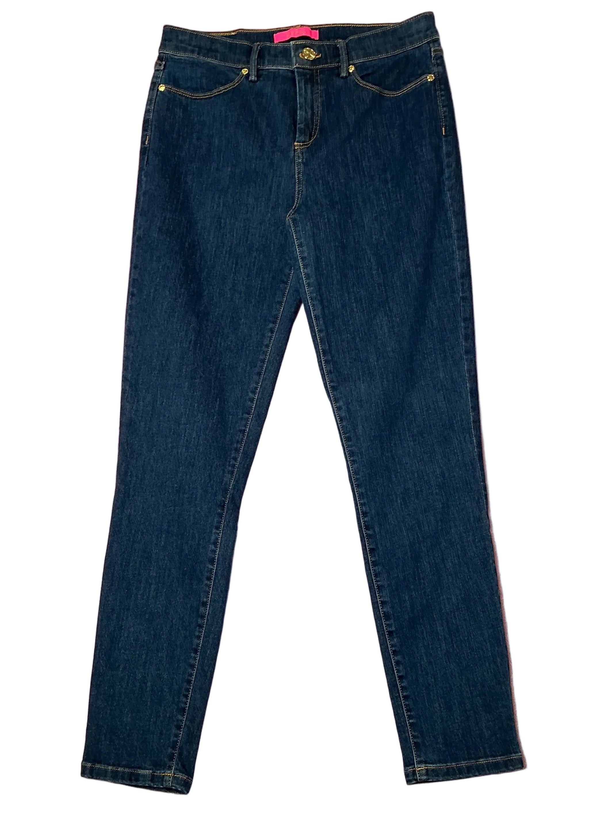 Lilly Pulitzer NWT - Eagan High Rise Super Skinny - Bennet Wash - Size 8