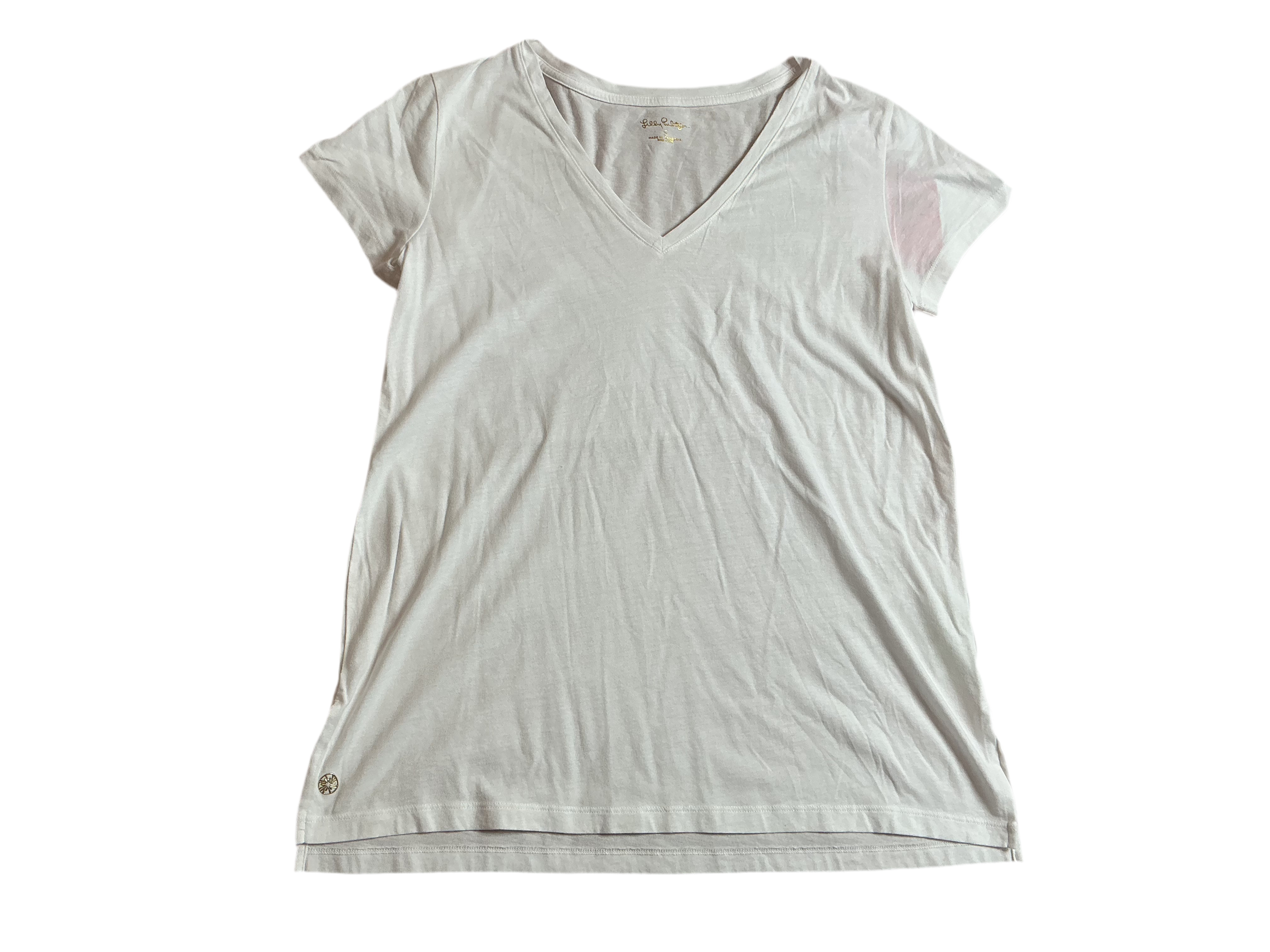 Lilly Pulitzer NWT - Meredith Tee - Resort White - Size S