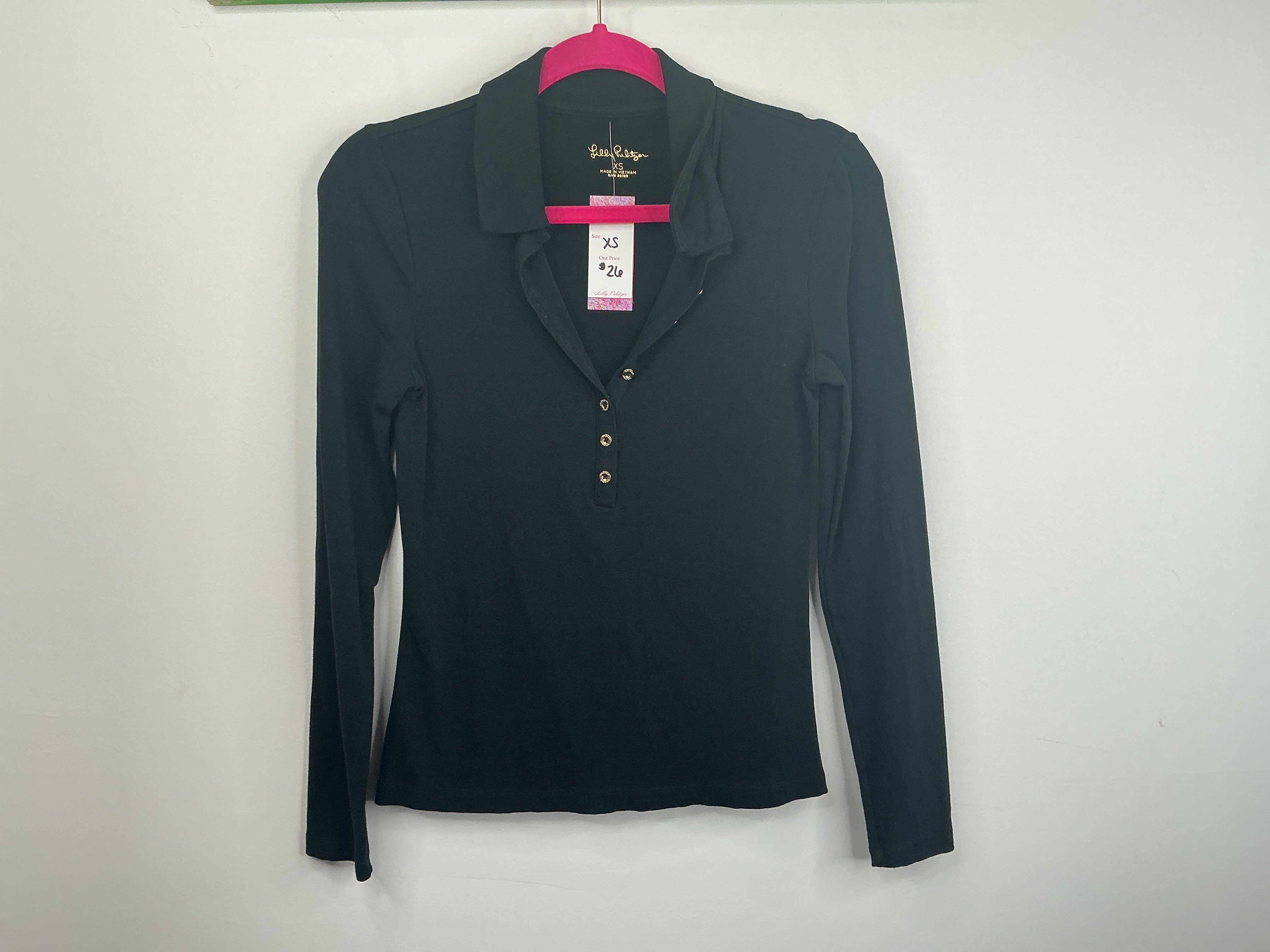 Lilly Pulitzer Long Sleeve Top - Size XS