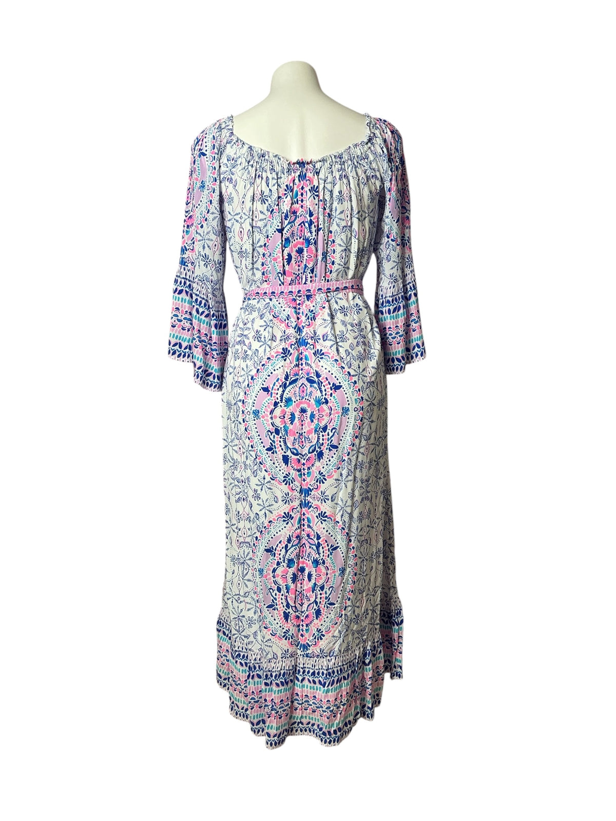 Lilly Pulitzer Abigale Midi Dress Resort White  Time To Shine - Size M
