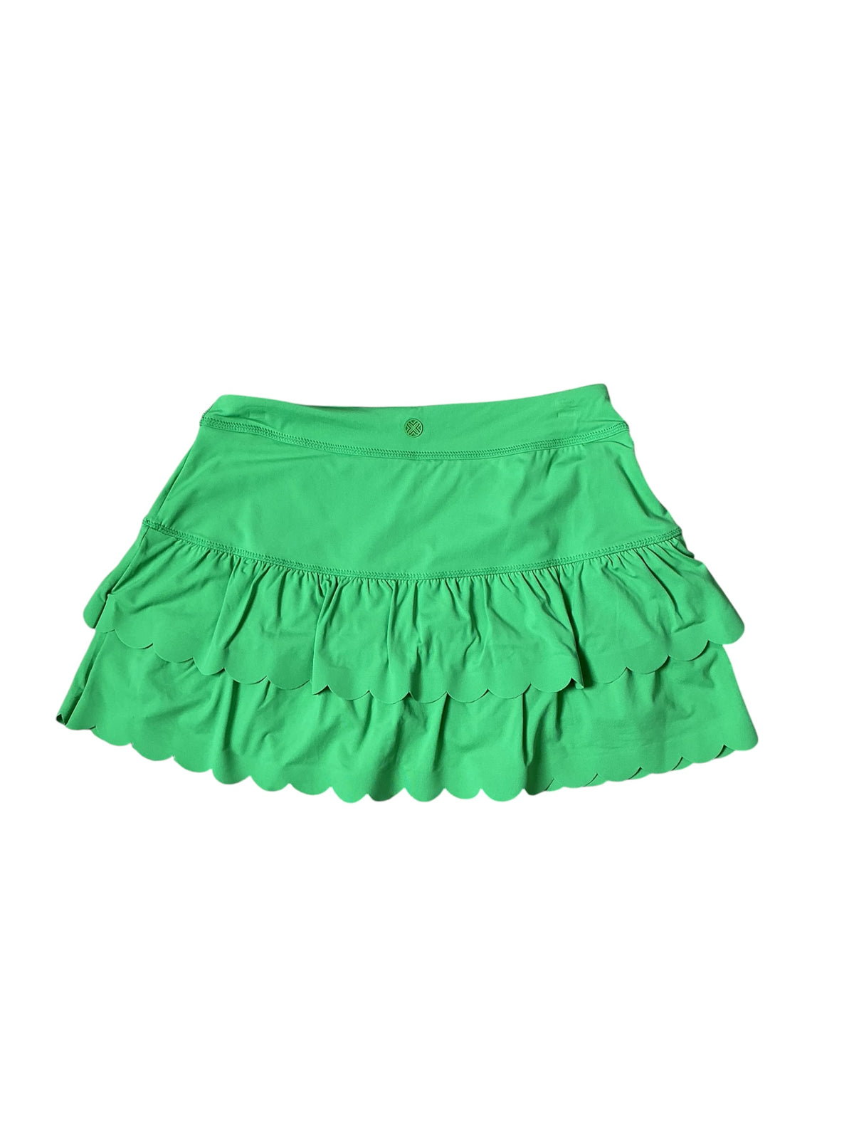 Lilly Pulitzer Luxletic Miesha Scallop Skort Chateau Green - Size S