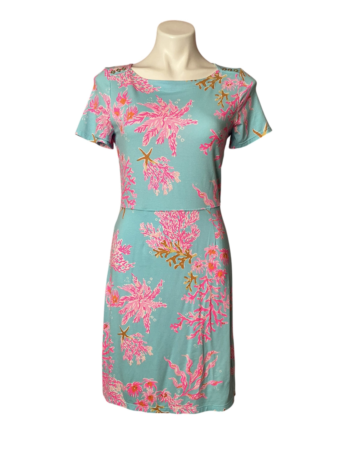 Lilly Pulitzer Bray UPF 50+ Multi Royal Coral - Size S