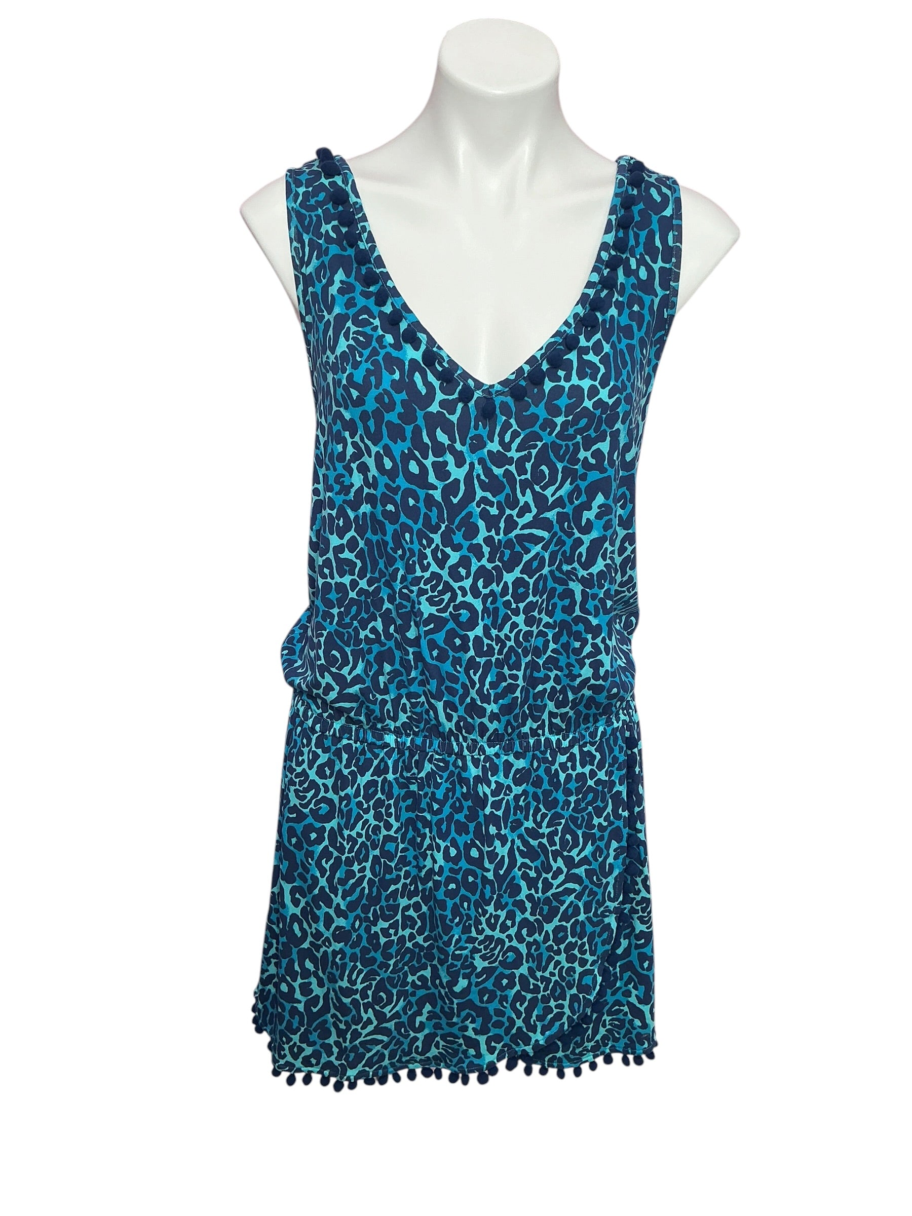 Lilly Pulitzer NWT Women’s Gigi Romper Oyster Bay Navy My Favorite Spot - Size XL