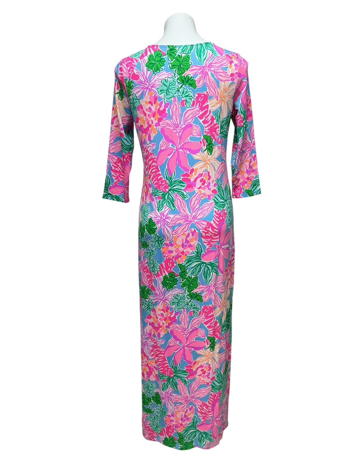 Lilly Pulitzer Morgann Maxi Dress Tigers Lair - Size M
