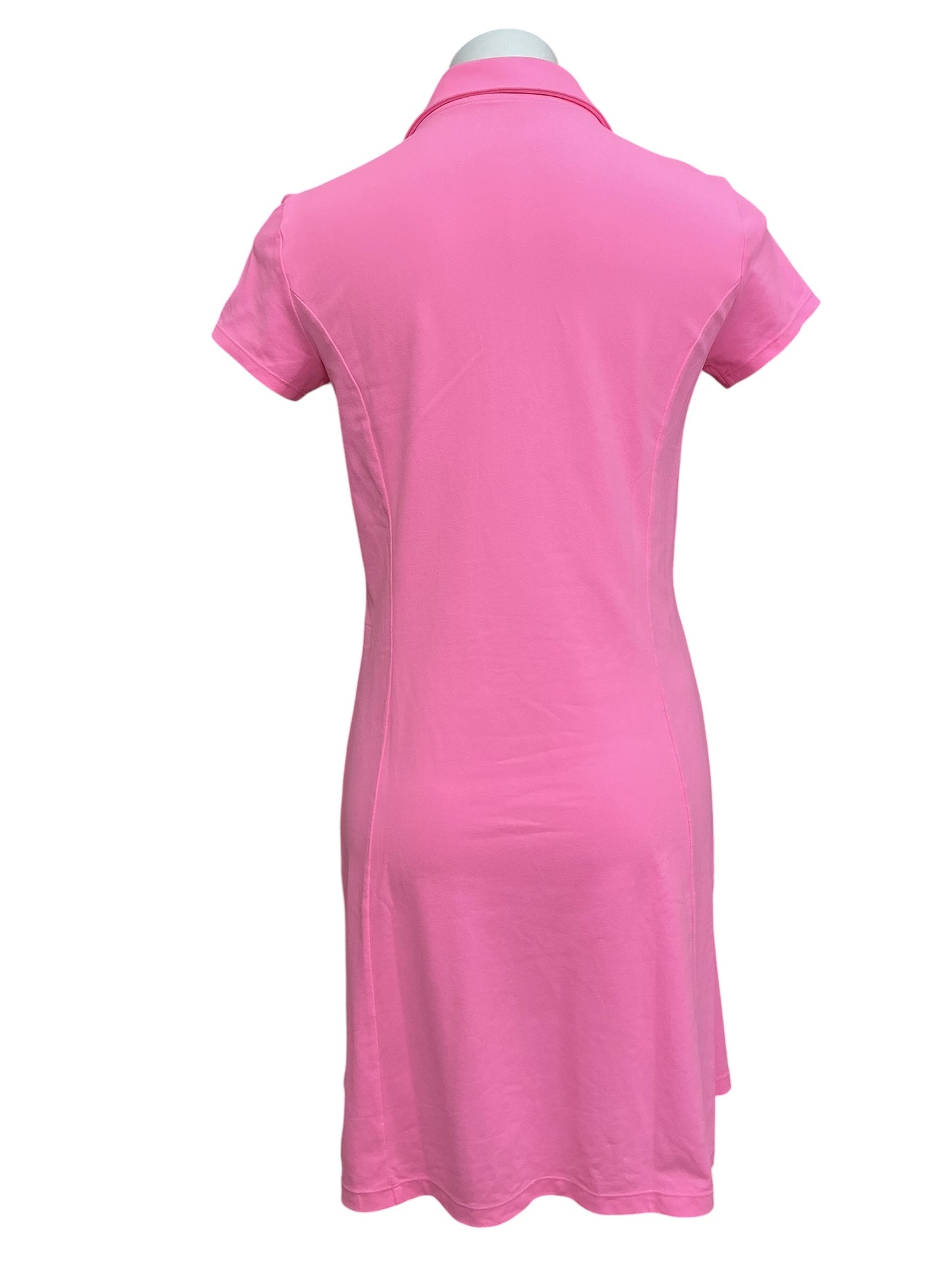 Lilly Pulitzer NWT Frida Scallop Polo Dress UPF 50+ Rousseau Pink - Size S