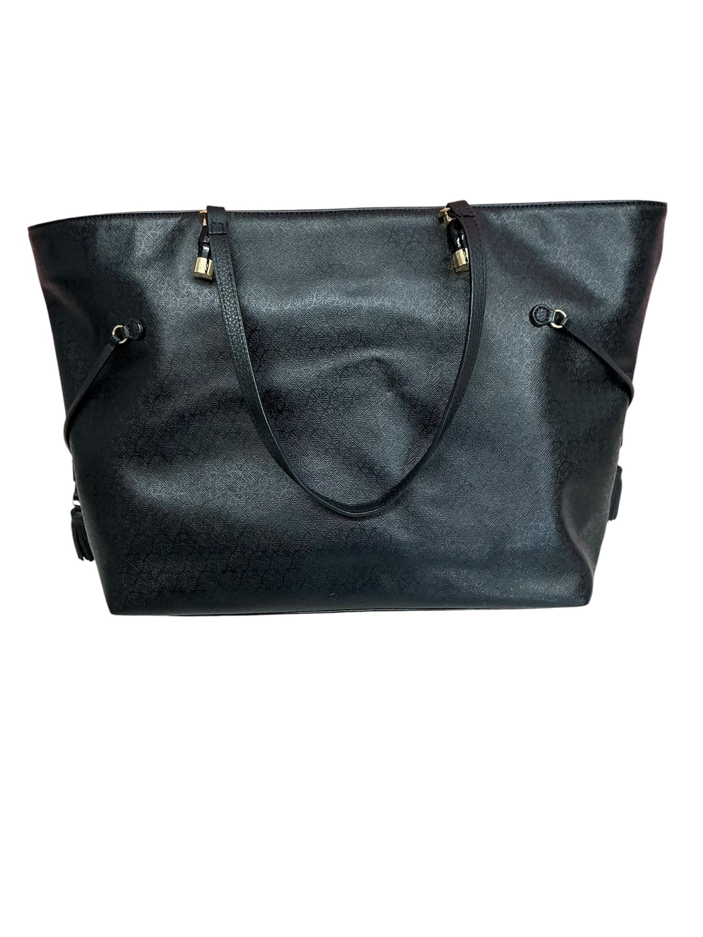 Lilly Pulitzer Mizner Tote Onyx Black Paradise Glow