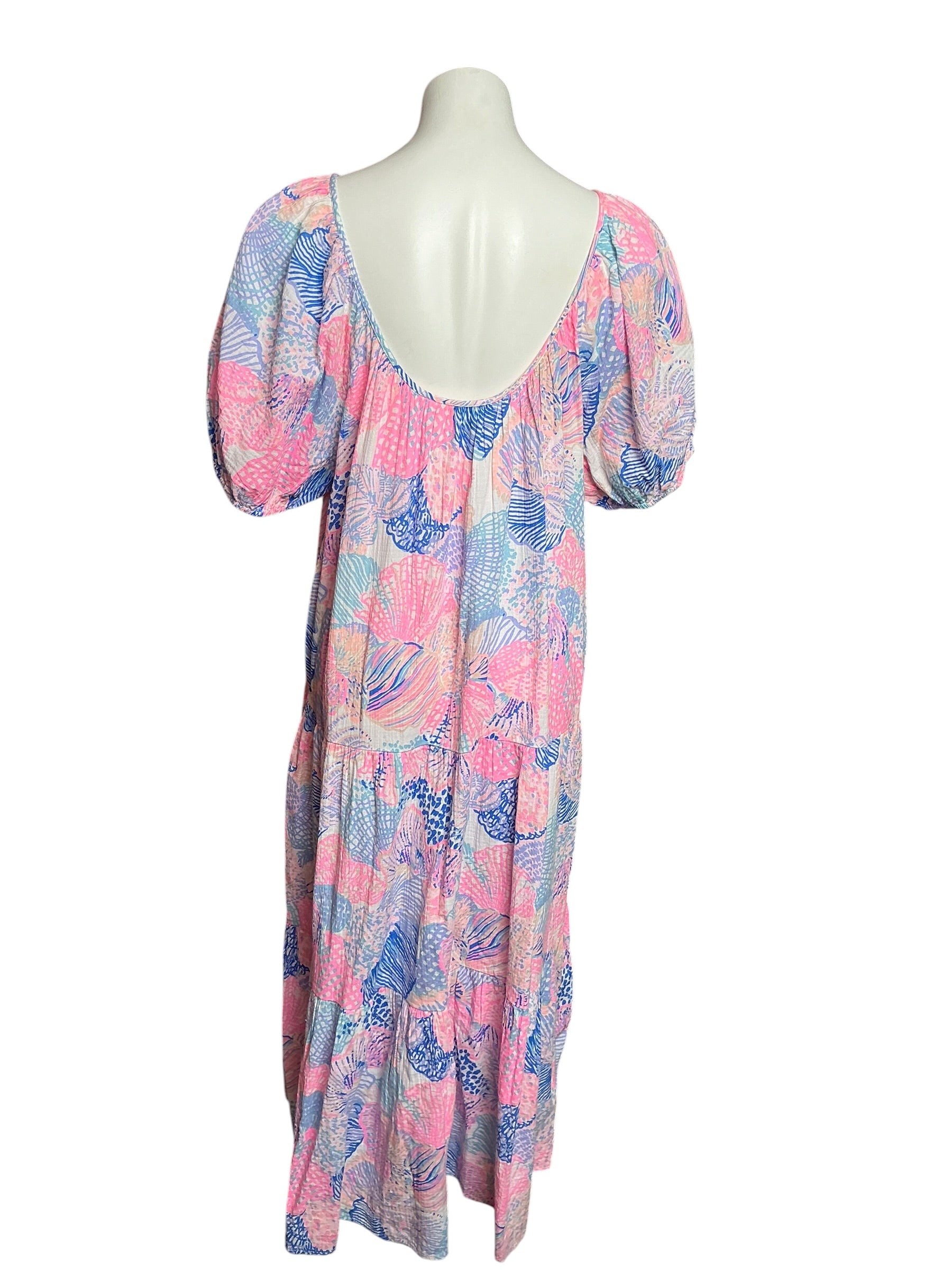 Lilly Pulitzer NWT Zemini Maxi Coverup Multi Roar Of The Seas - Size XL