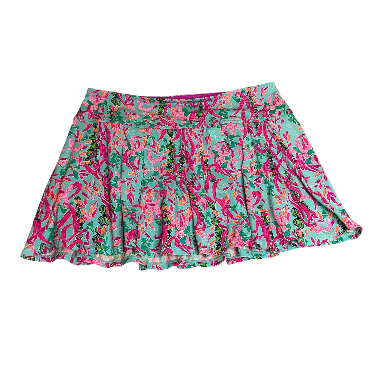 Lilly Pulitzer Annora Skort Seaweed Samba - Size M