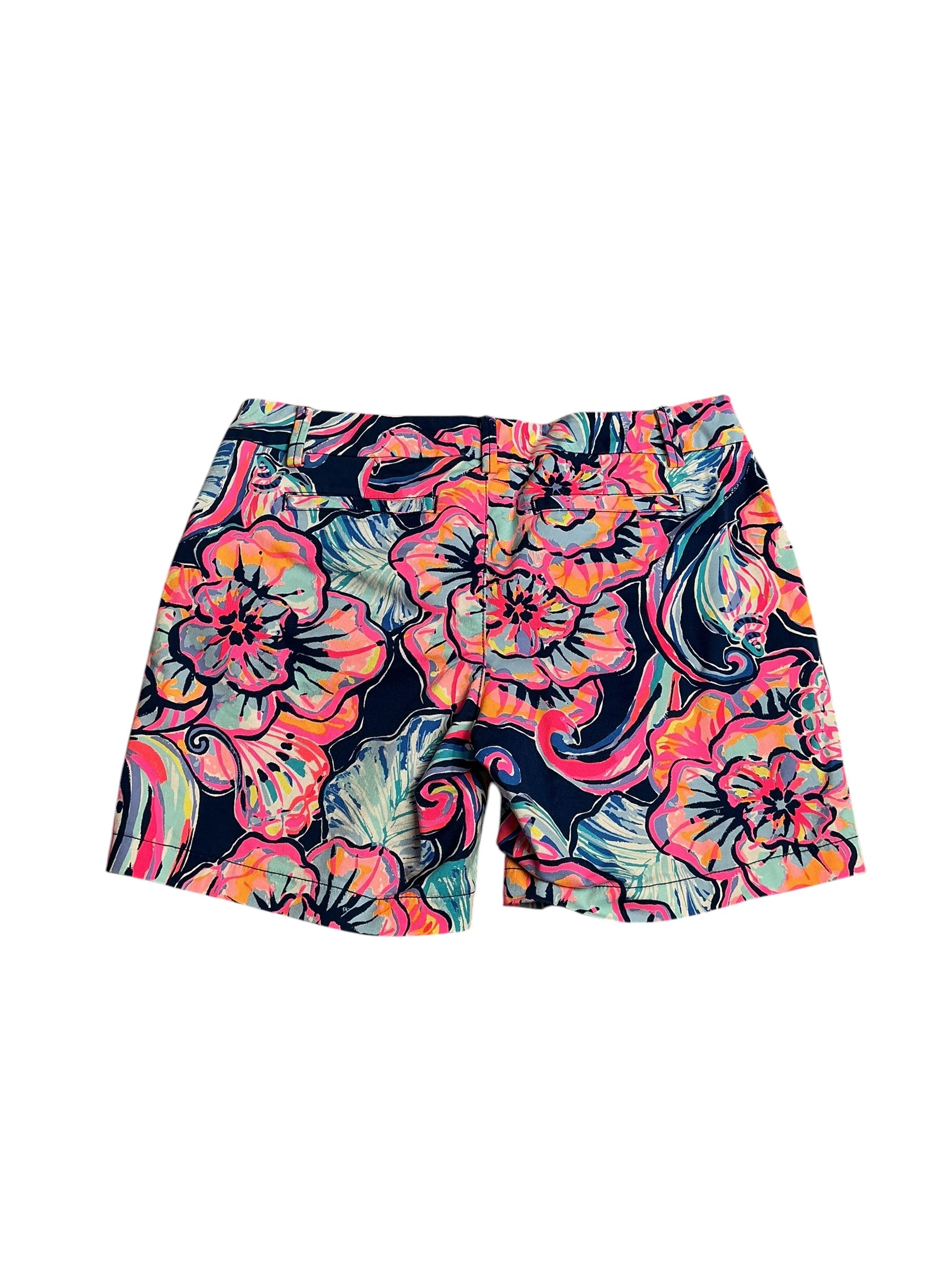 Lilly Pulitzer- Callahan Short Aegean Navy The Vias Size 6