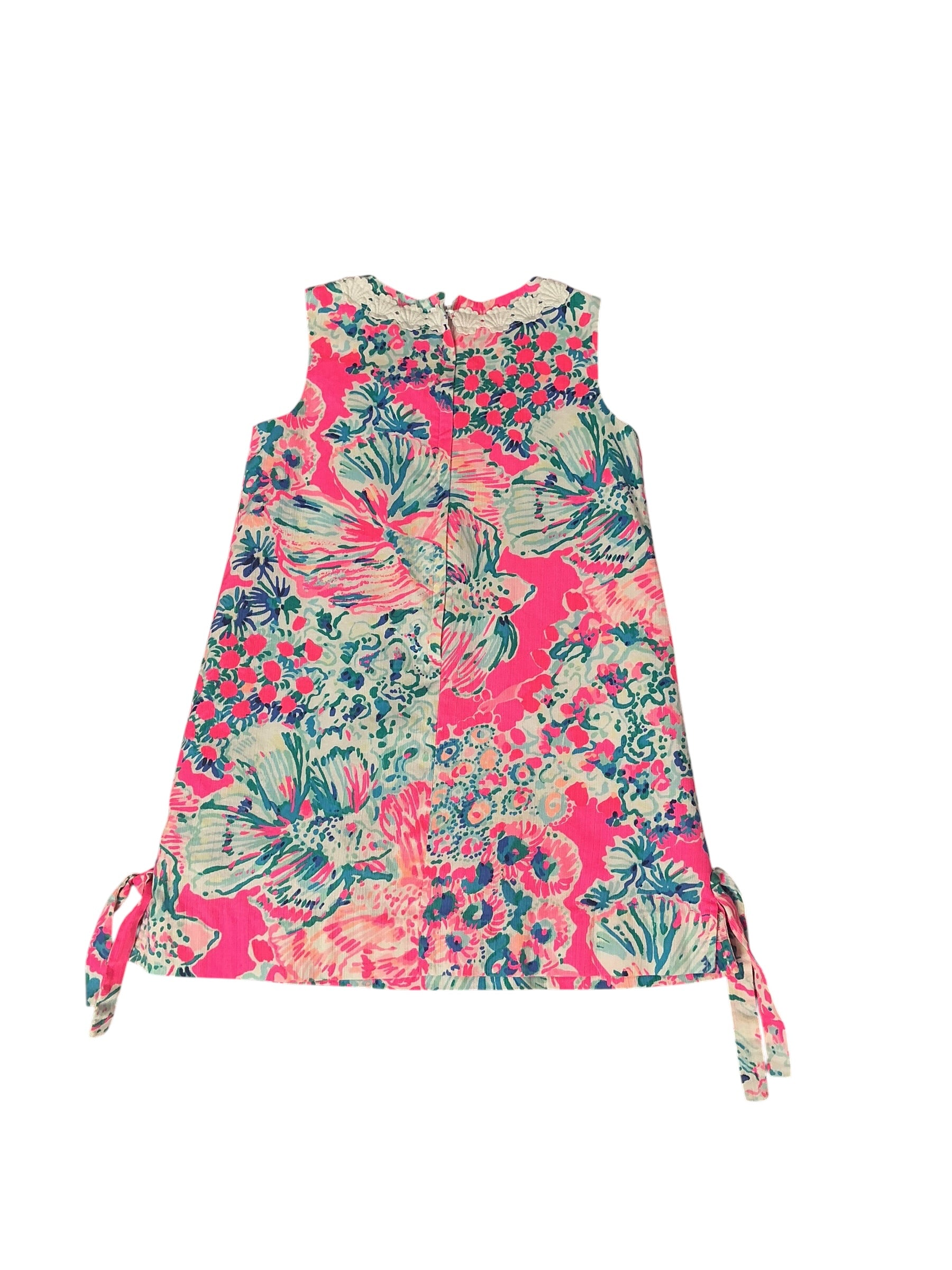 Lilly Pulitzer Girls Little Lilly Classic Shift Dress - Size 4