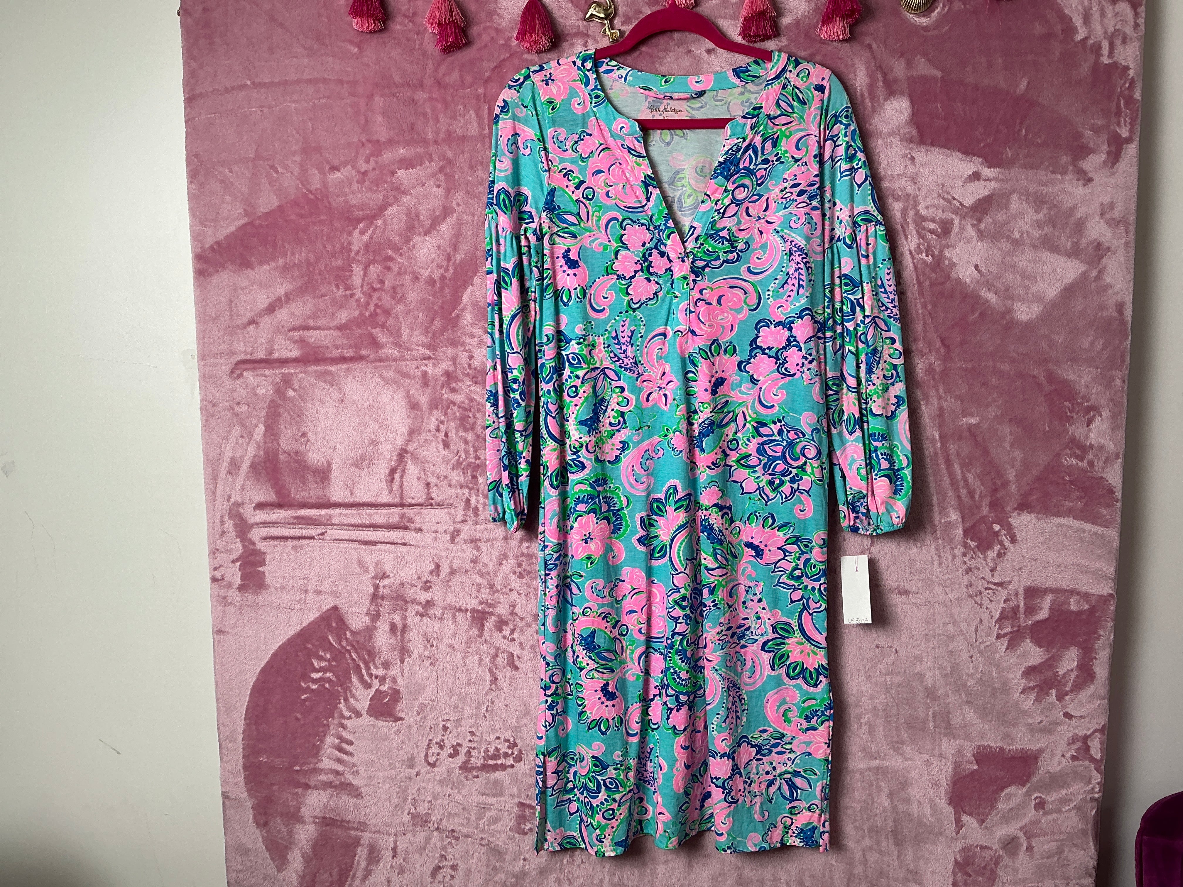 Lilly Pulitzer Solia UPF 50+ Dress - Heathered Soleil Pink - Size XS