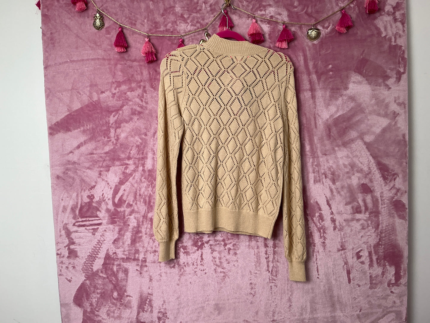 Lilly Pulitzer NWT Bereda Sweater Heathered Sand Bar - Size M