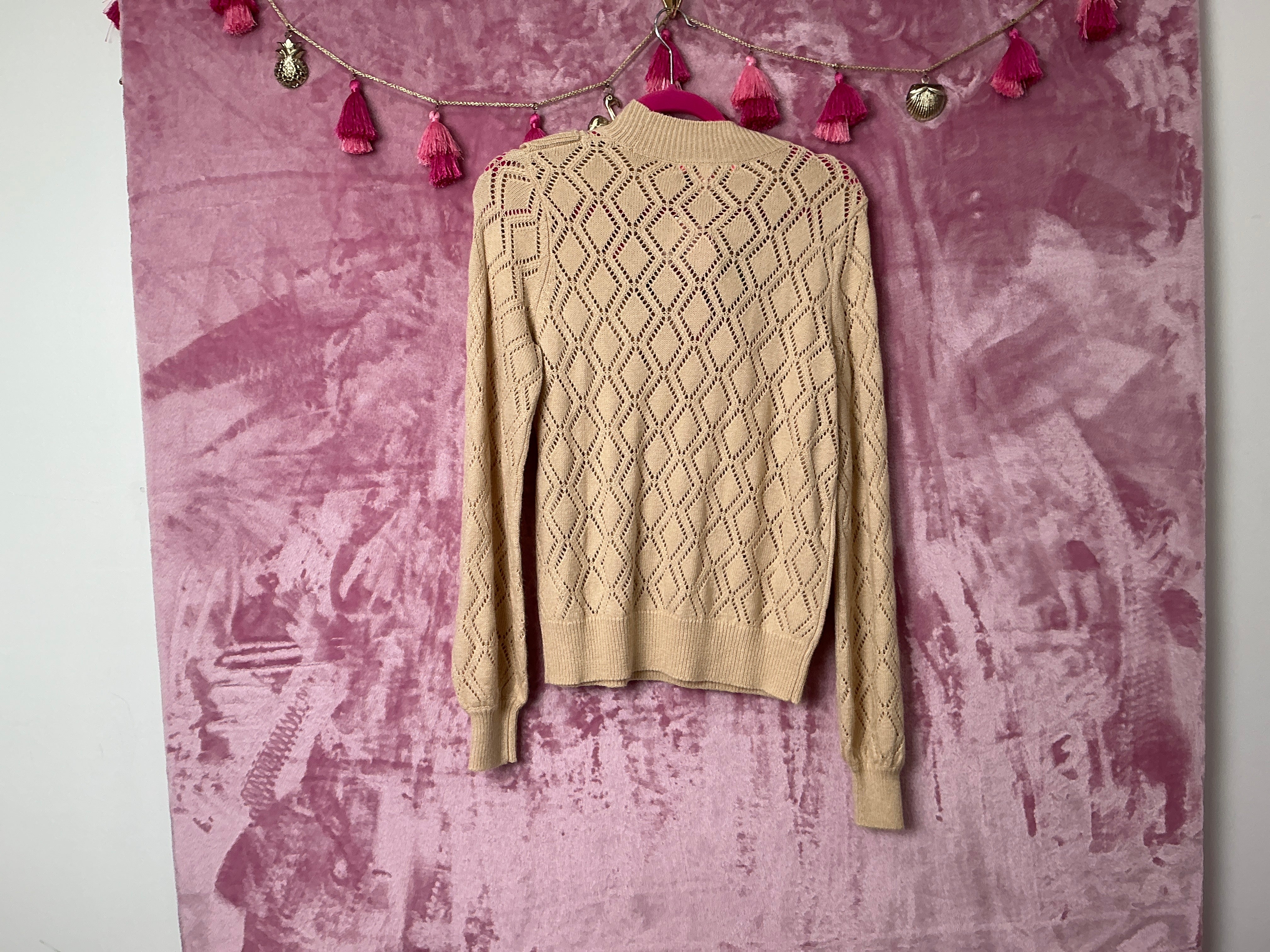 Lilly Pulitzer NWT Bereda Sweater Heathered Sand Bar - Size M