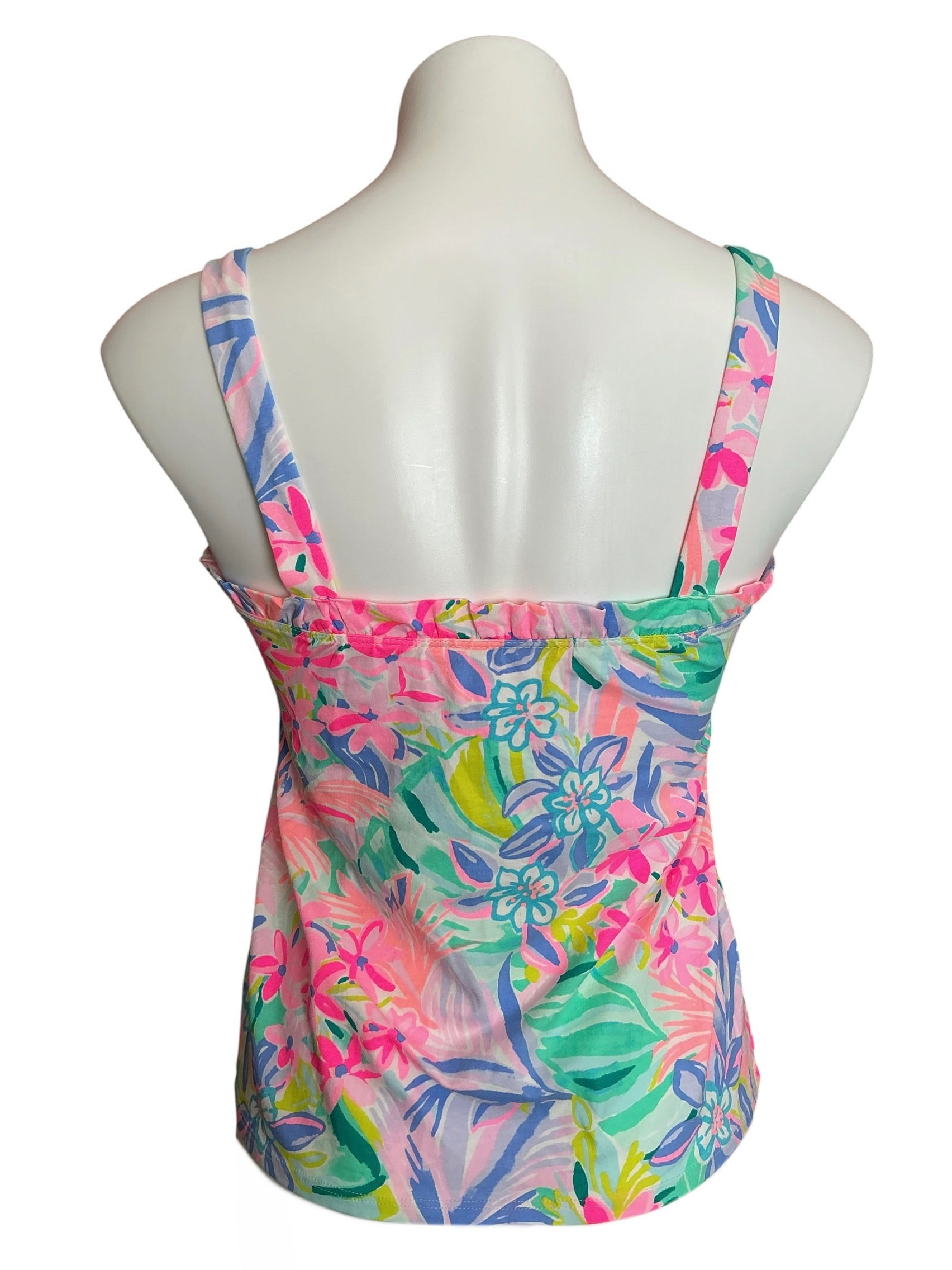 Lilly Pulitzer Jia Tank Top It Was All A Dream - Size XXS