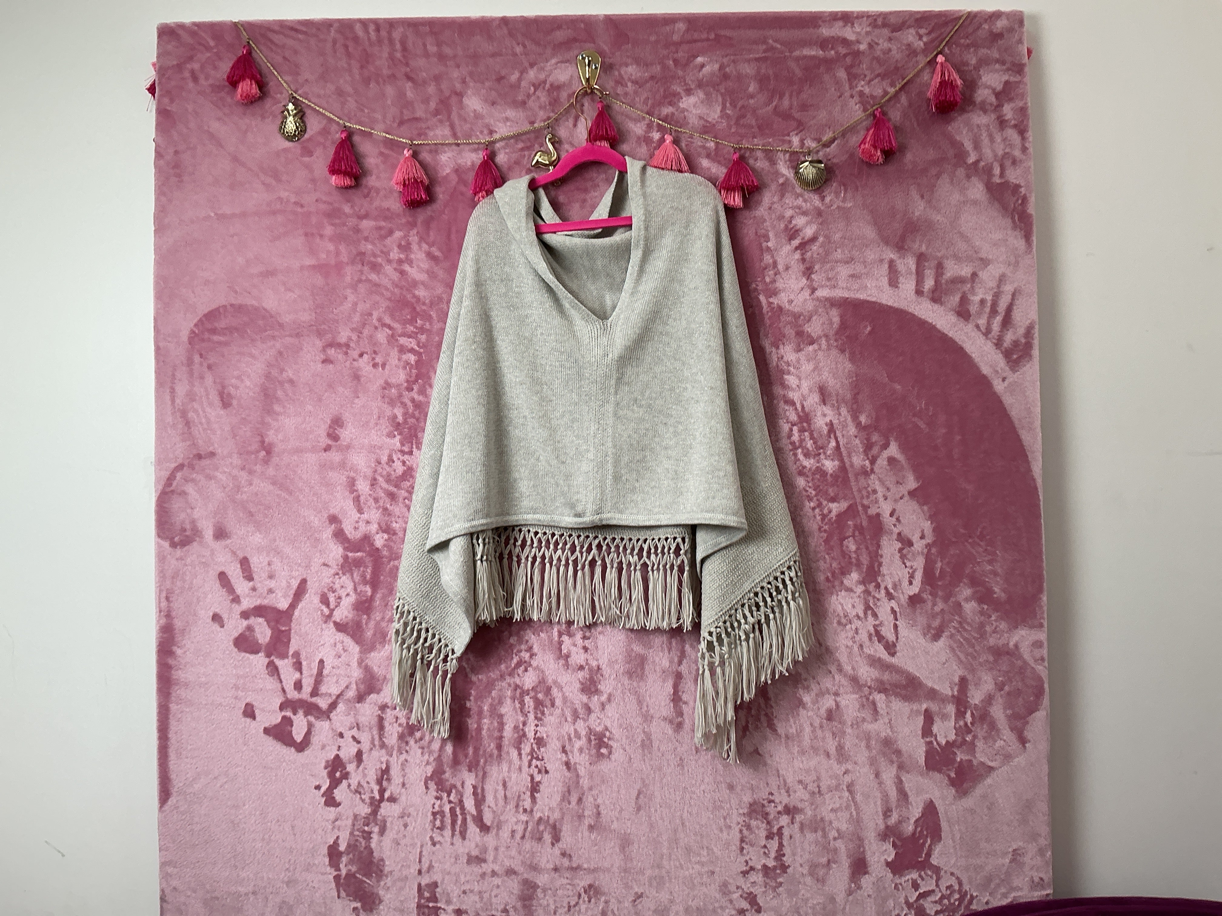 Lilly Pulitzer NWT Floreanna Sweater Heathered Seaside Grey Me - Size 0/S