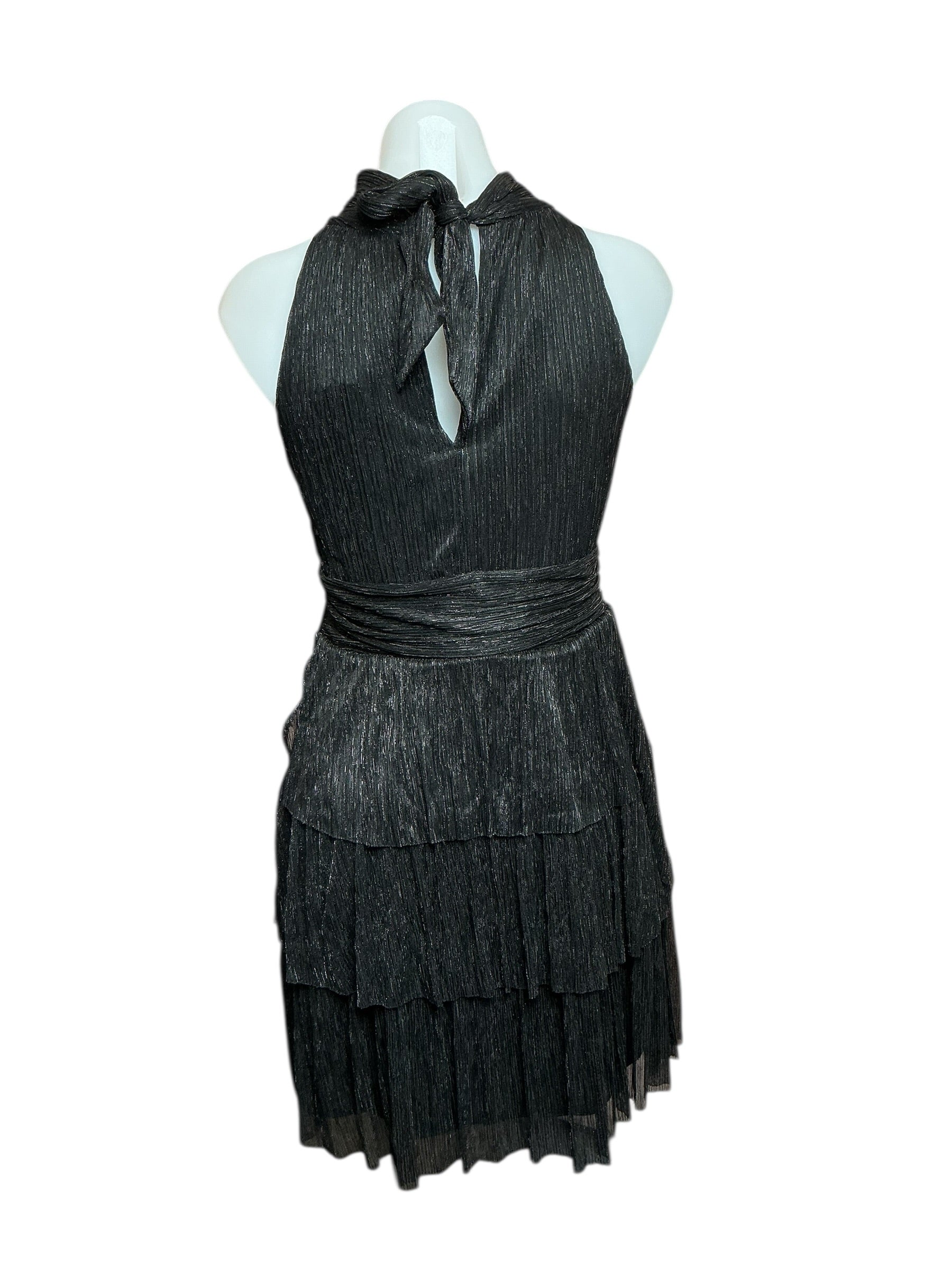 Lilly Pulitzer NWT Wyn Dress - Noir Metallic Knit Crinkle - Size 4