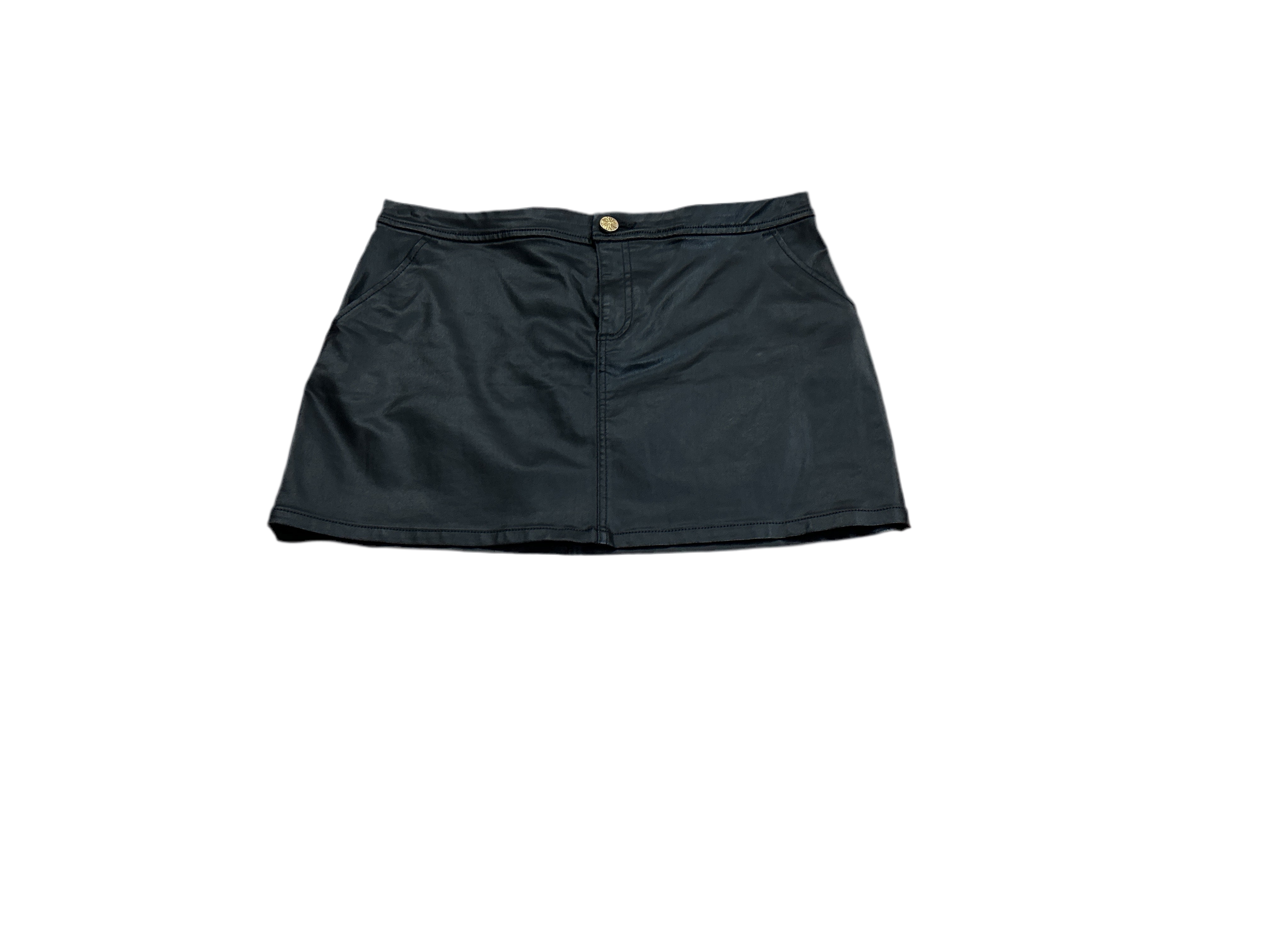 Lilly Pulitzer NWT - Colette Stretch Coated Skirt - Black - Size 10
