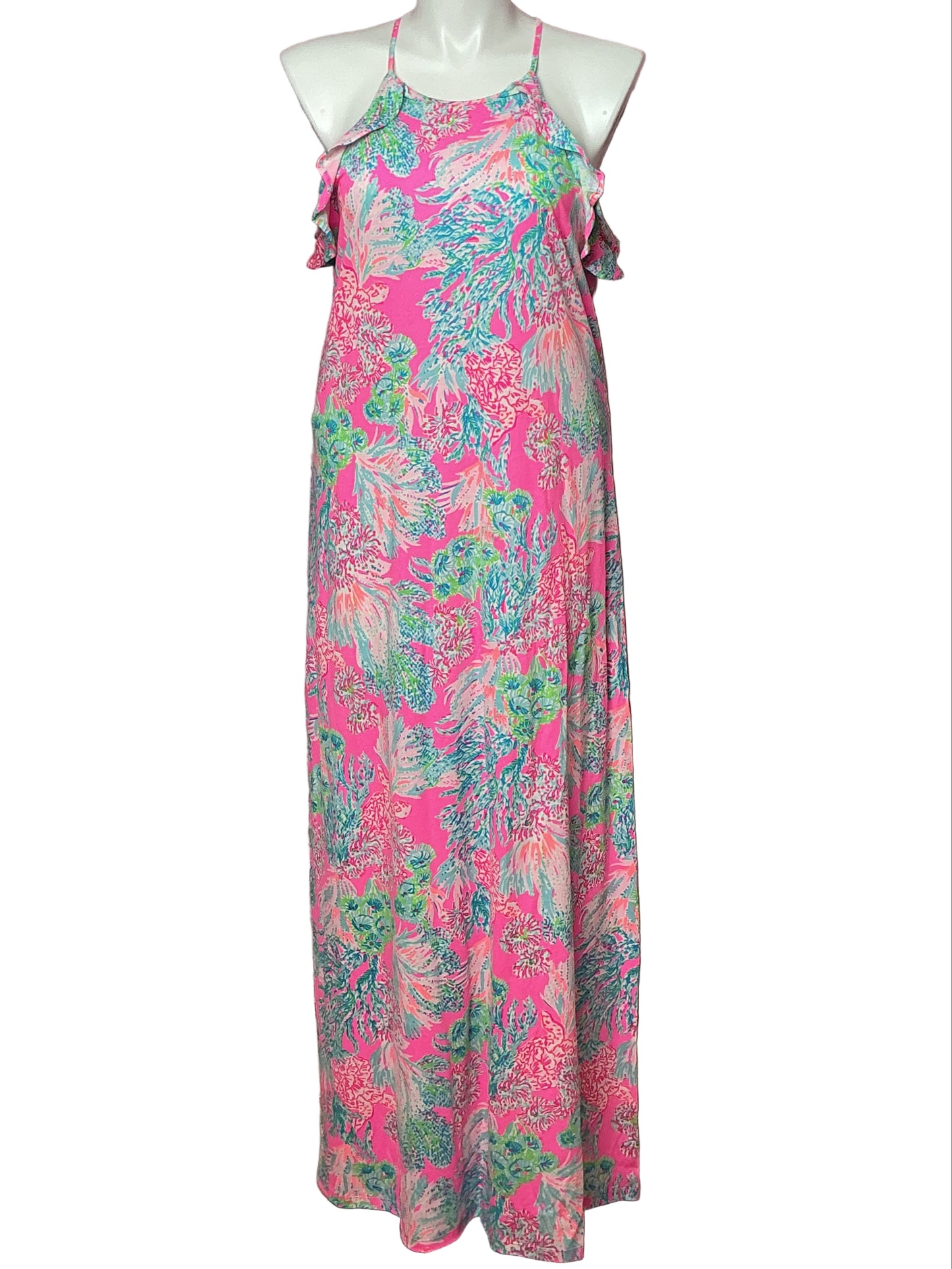 Lilly Pulitzer NWT - Billie Maxi Dress - Prosecco Pink Seaing Things - Size XL