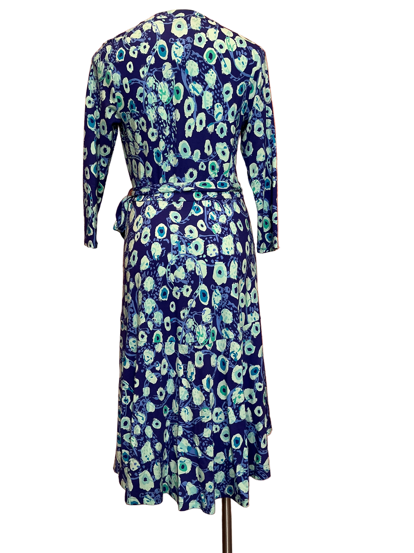 Lilly Pulitzer NWT - Rosaline Wrap Dress - Lil Kitty - Royal Purple - Size M