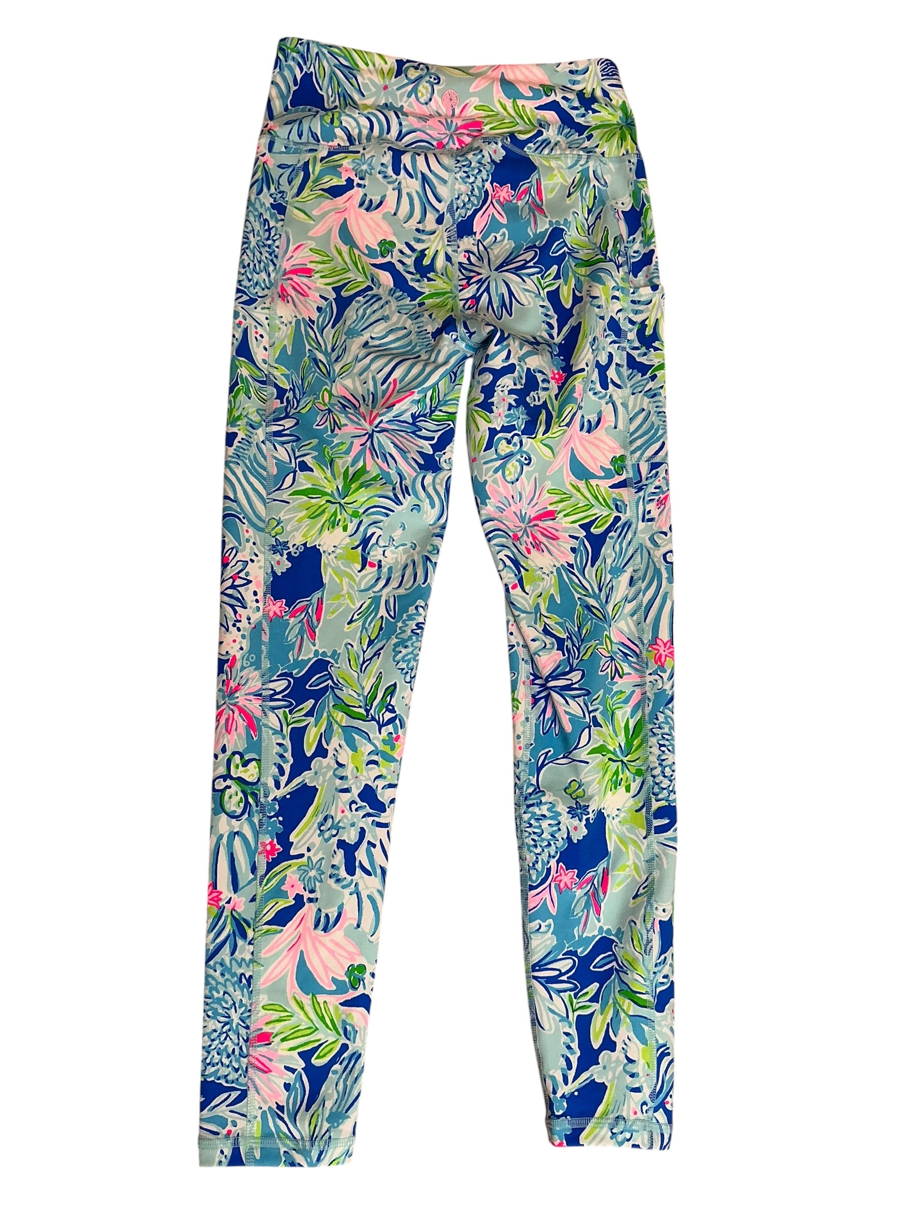 Lilly Pulitzer Weekender High-Rise Midi Legging Royal Zoo - Size S