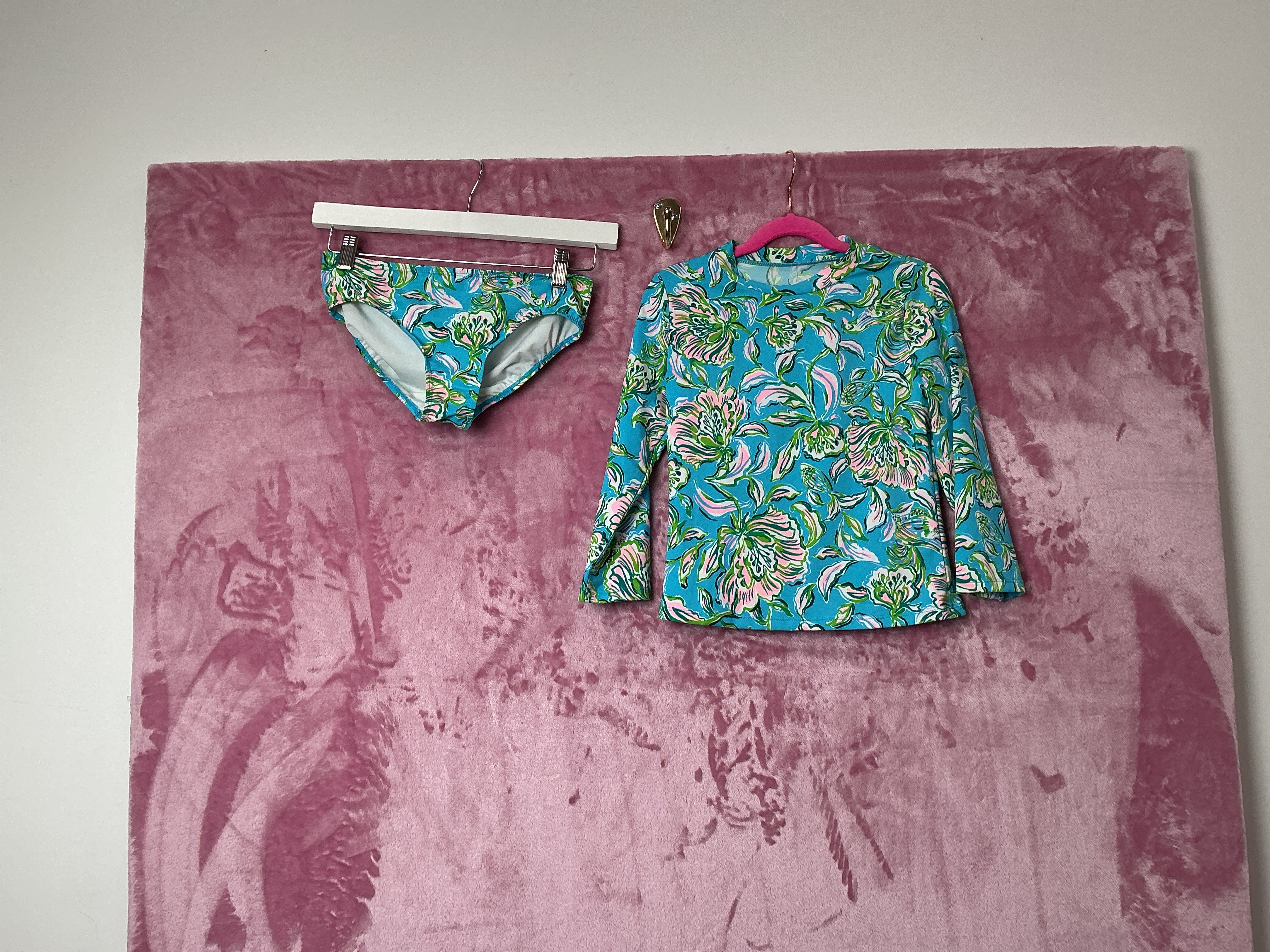 Lilly Pulitzer Kids Bathing Suit 2 PC - Size 10
