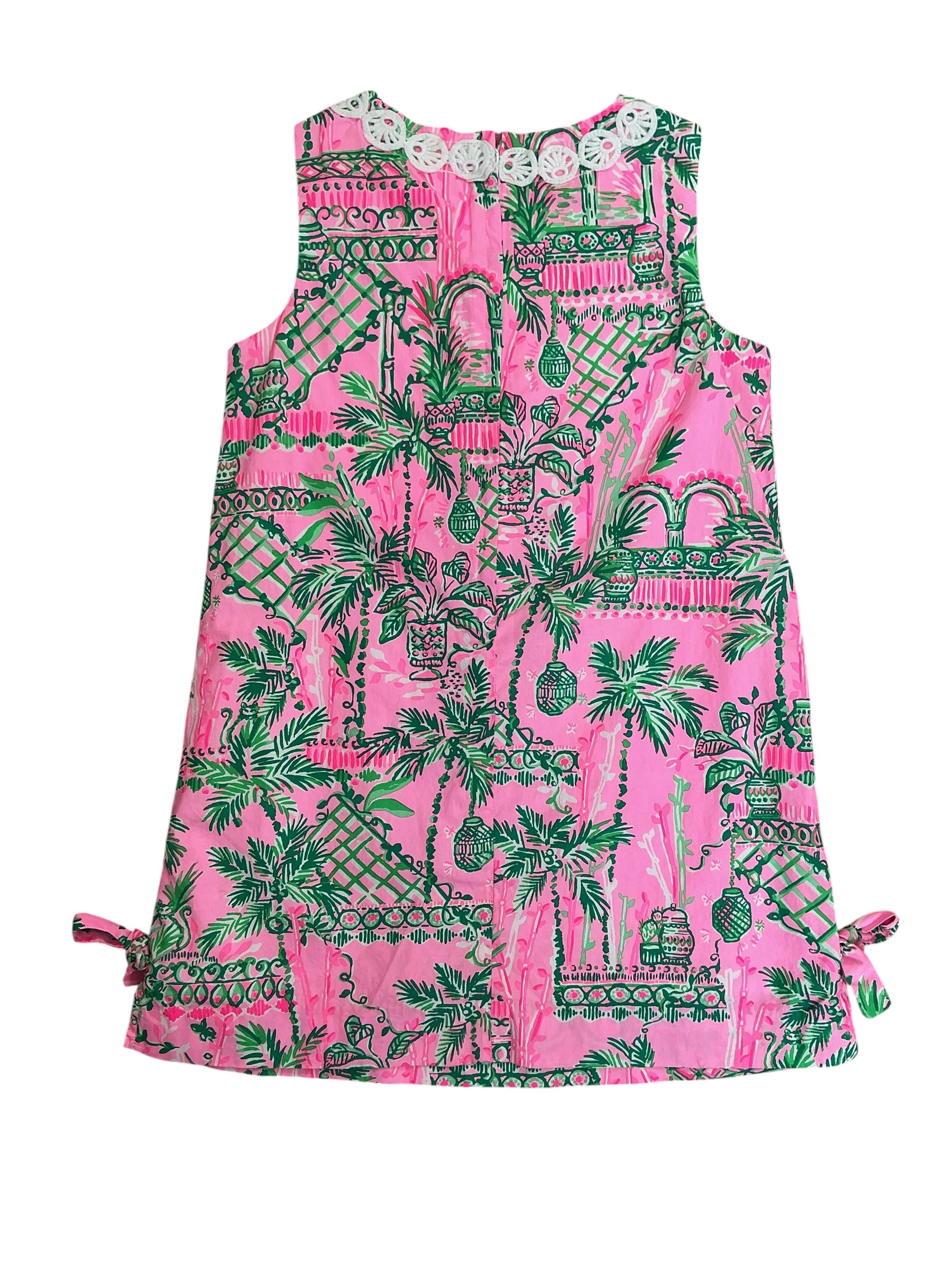 Lilly Pulitzer Kids Girls Little Lilly Classic Shift Dress Mandevilla Baby Always Worth It - Size 6