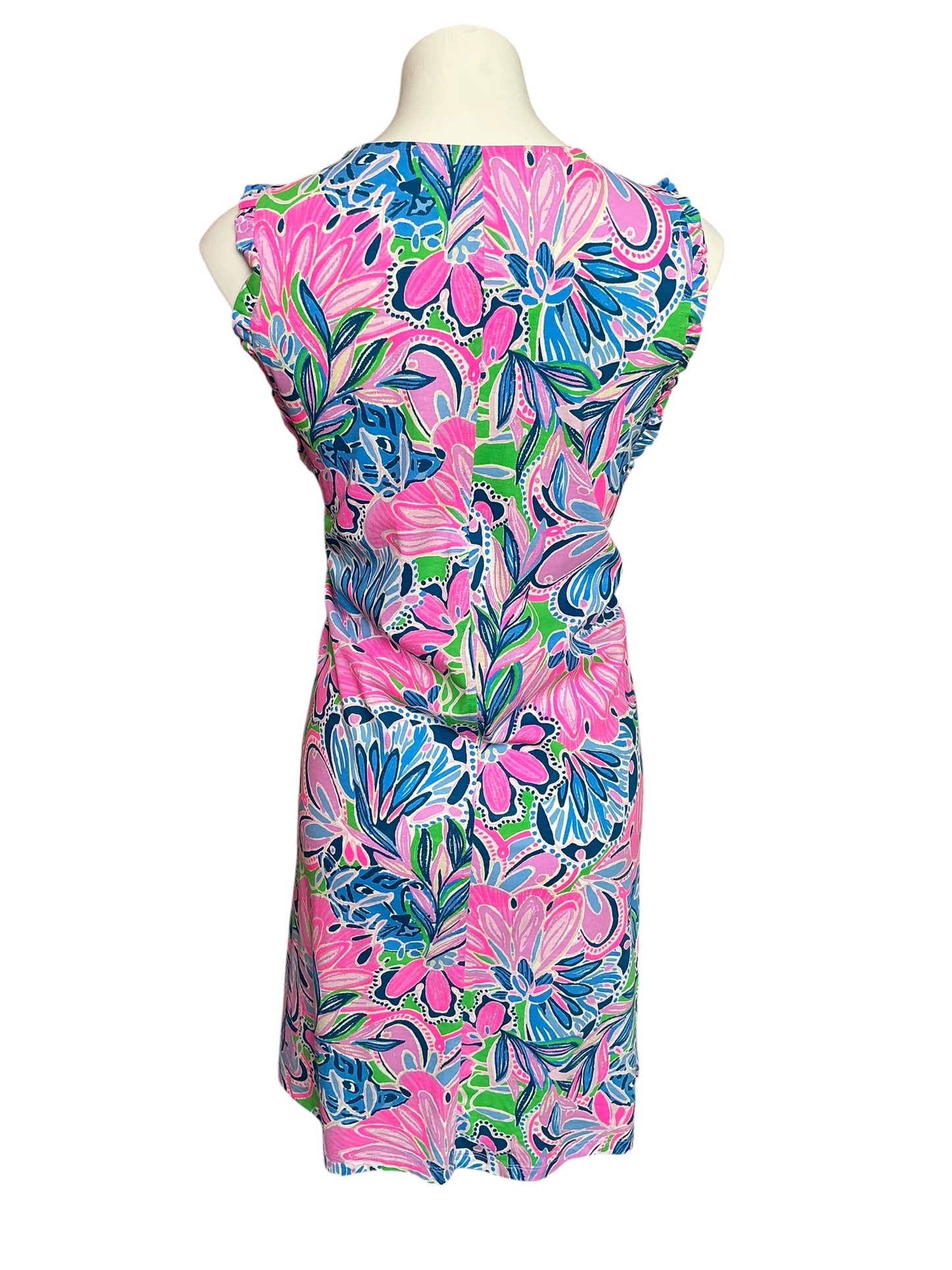 Lilly Pulitzer Aron Swing Dress Tiger Sunrise - Size XXL
