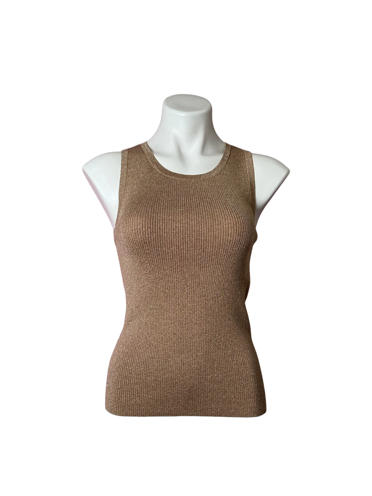 Lilly Pulitzer NWT Esli Sweater Tank Sand Bar Metallic - Size S