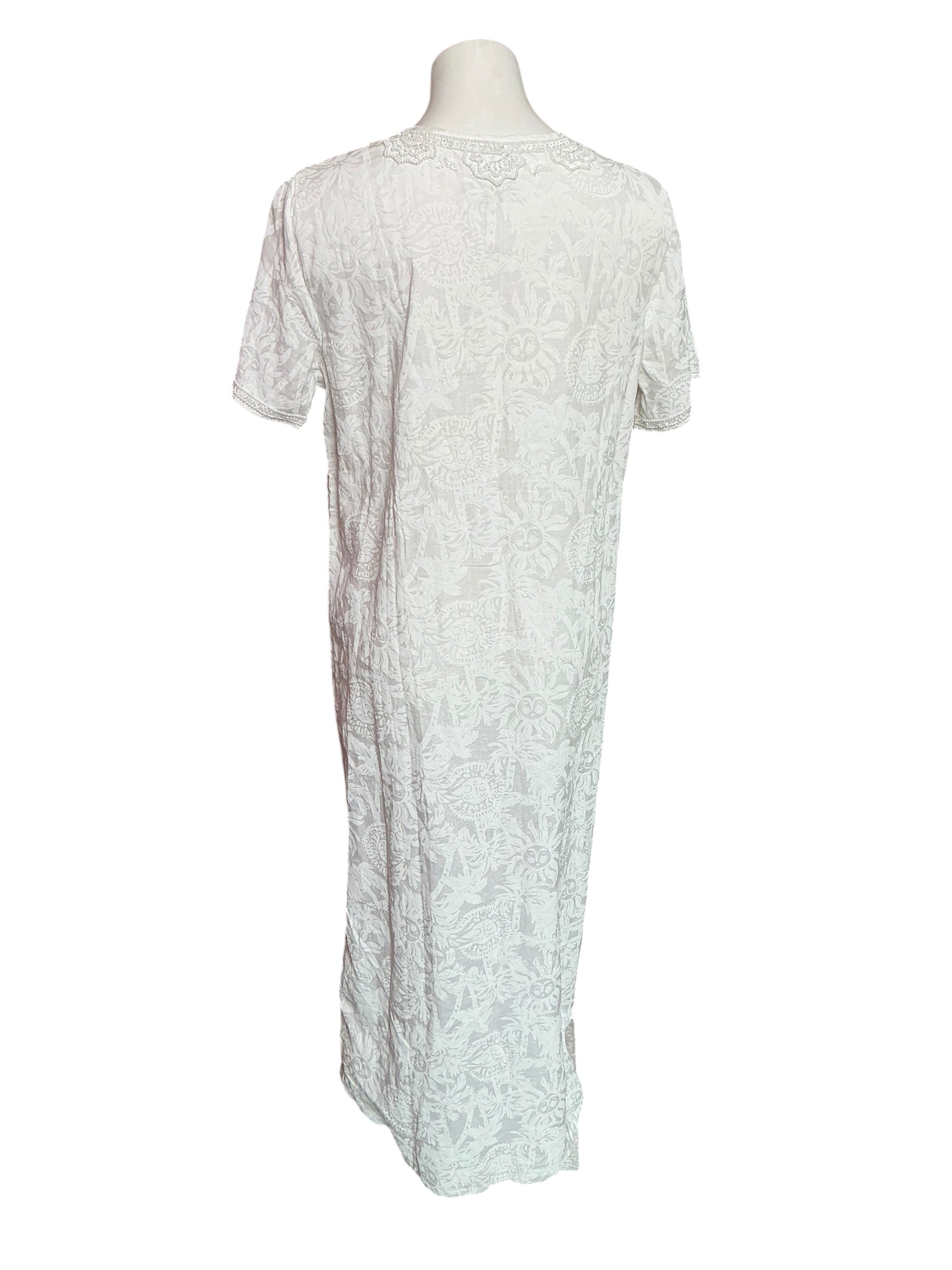 Lilly Pulitzer NWT Ariella Linen Maxi Dress Resort Catchin Rays Overprint - Size 14
