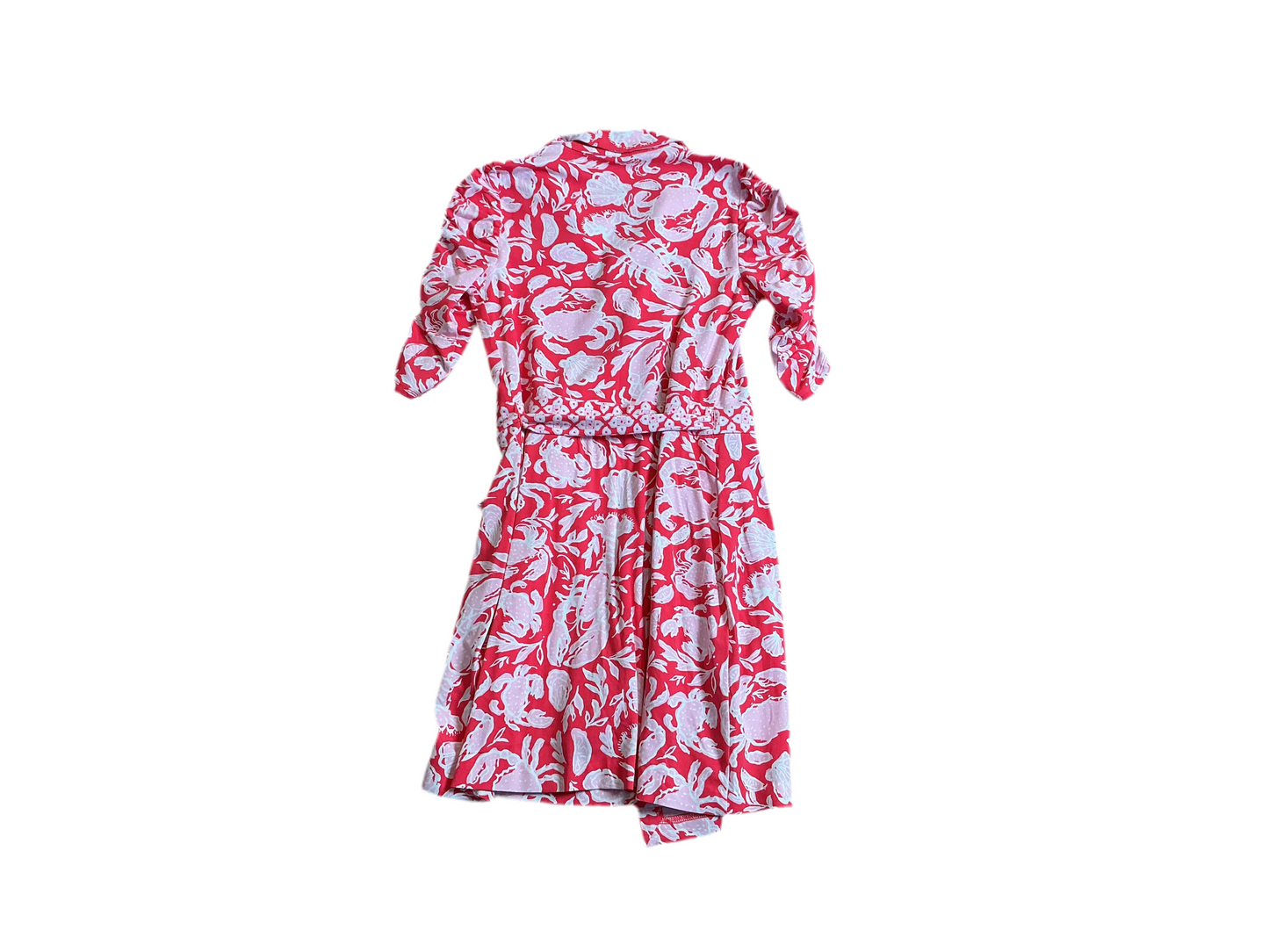 Lilly Pulitzer NWT - Ibby Skirted Romper Cane Coral Crab Collab Engineered - Size XS