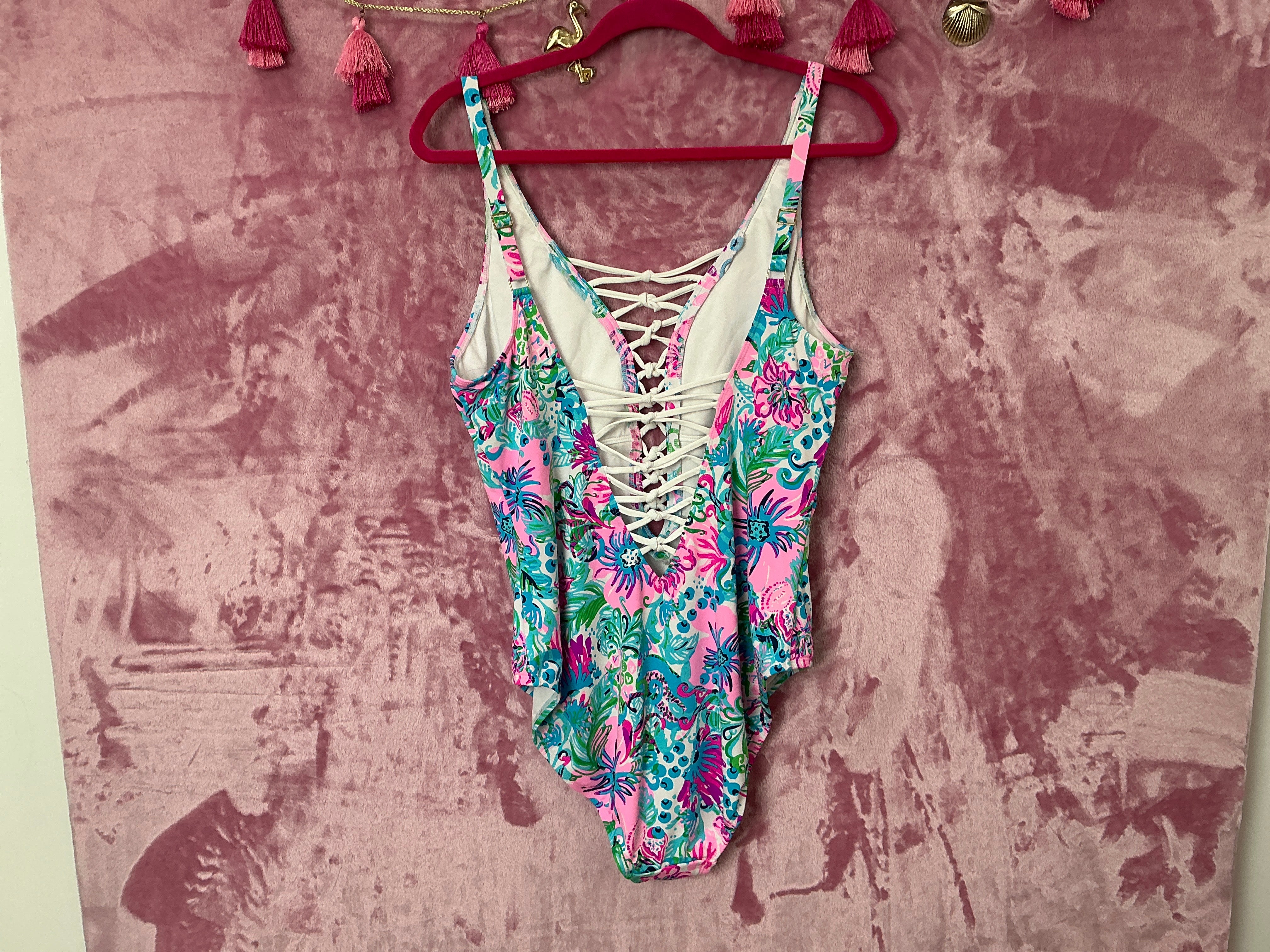 Lilly Pulitzer Bathing Suit - Size 16
