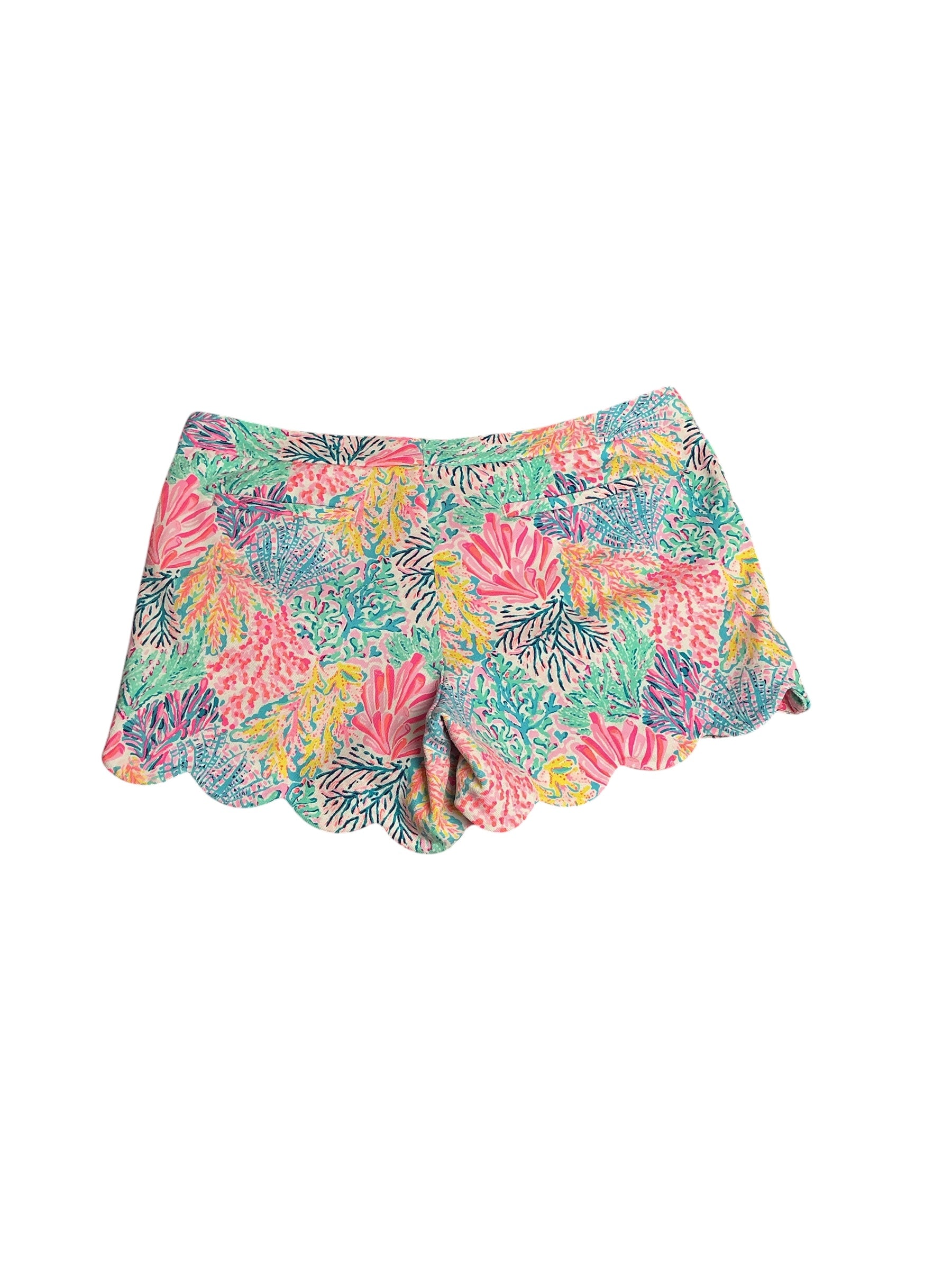 Lilly Pulitzer- Buttercup Knit Short Multi Splashdown Size 14