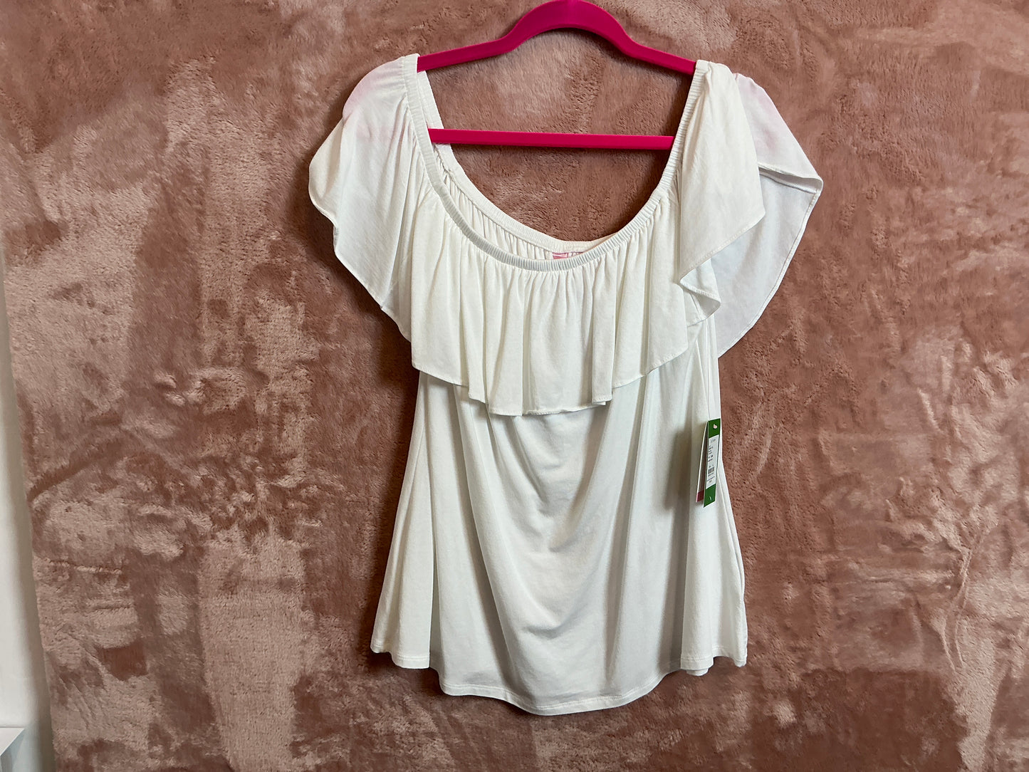 Lilly Pulitzer Top NWT - La Fortuna Top - Resort White - Size XL