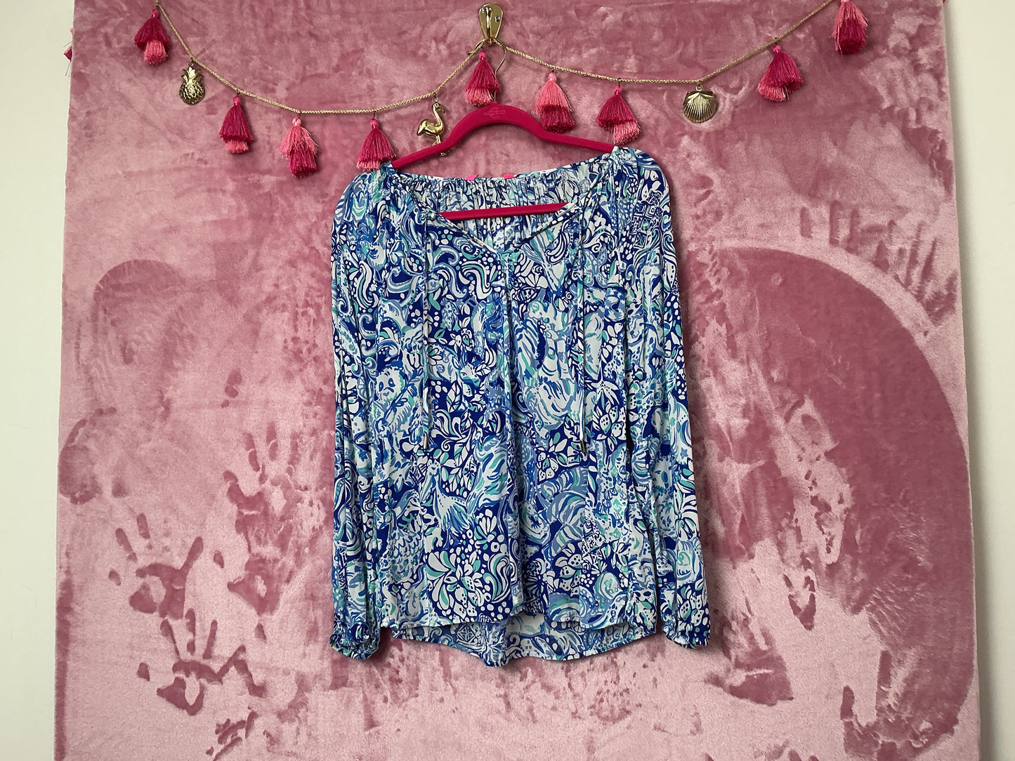Lilly Pulitzer Long Sleeve Top - Size XS