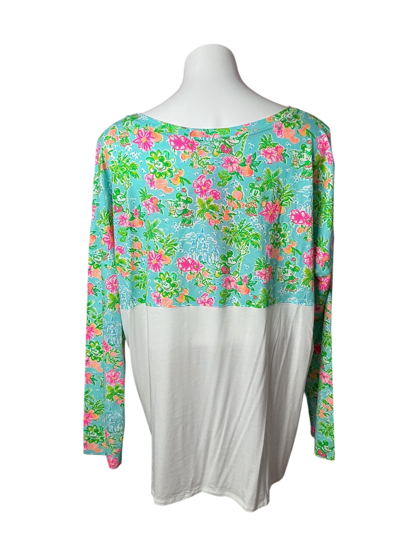 Disney x Lilly Pulitzer NWT Finn Long Sleeve T-Shirt Lilly Loves Disney - Size XXL
