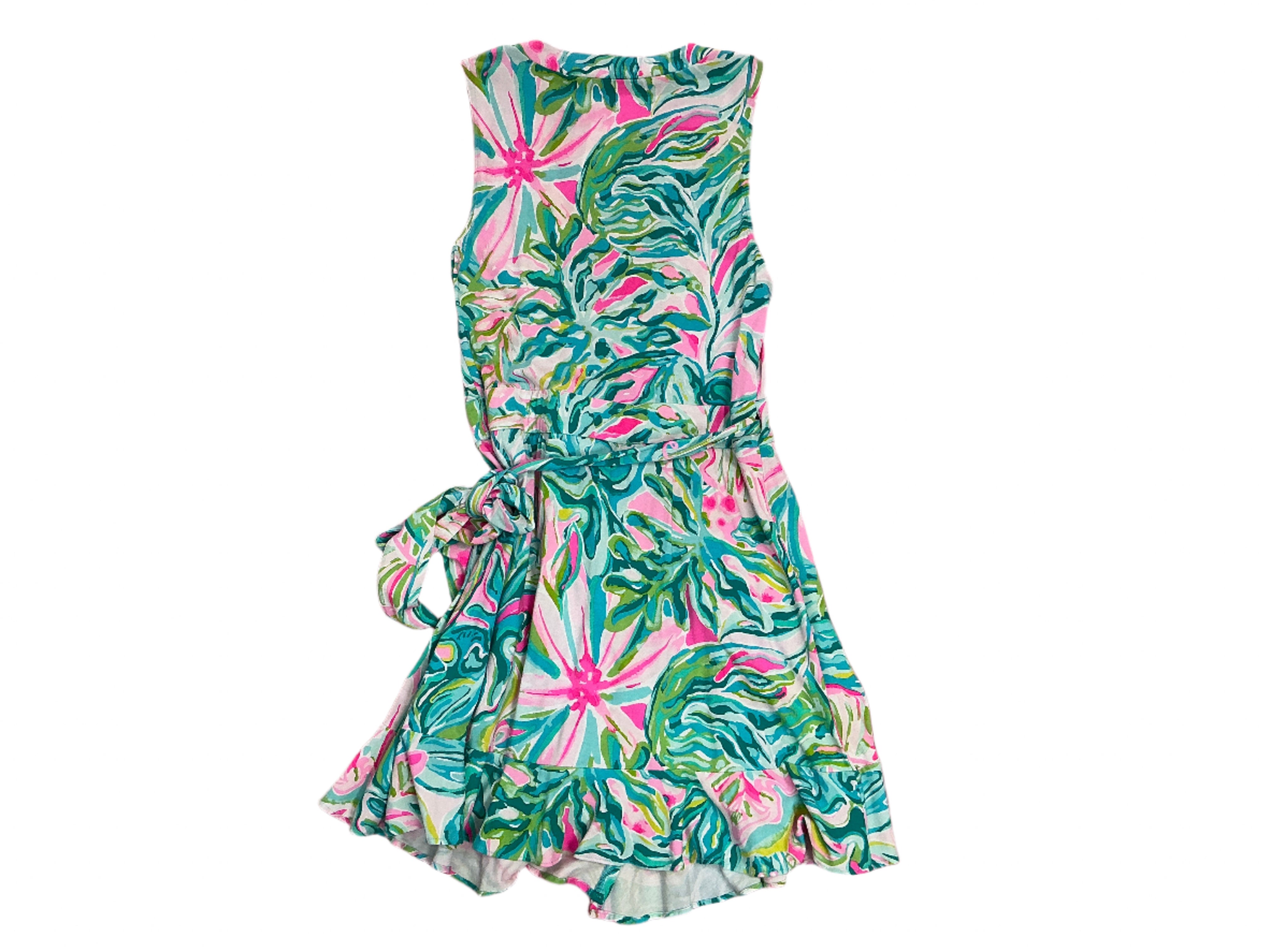 Lilly Pulitzer Rilla Romper - One In A Melon Wrap - Size - XS