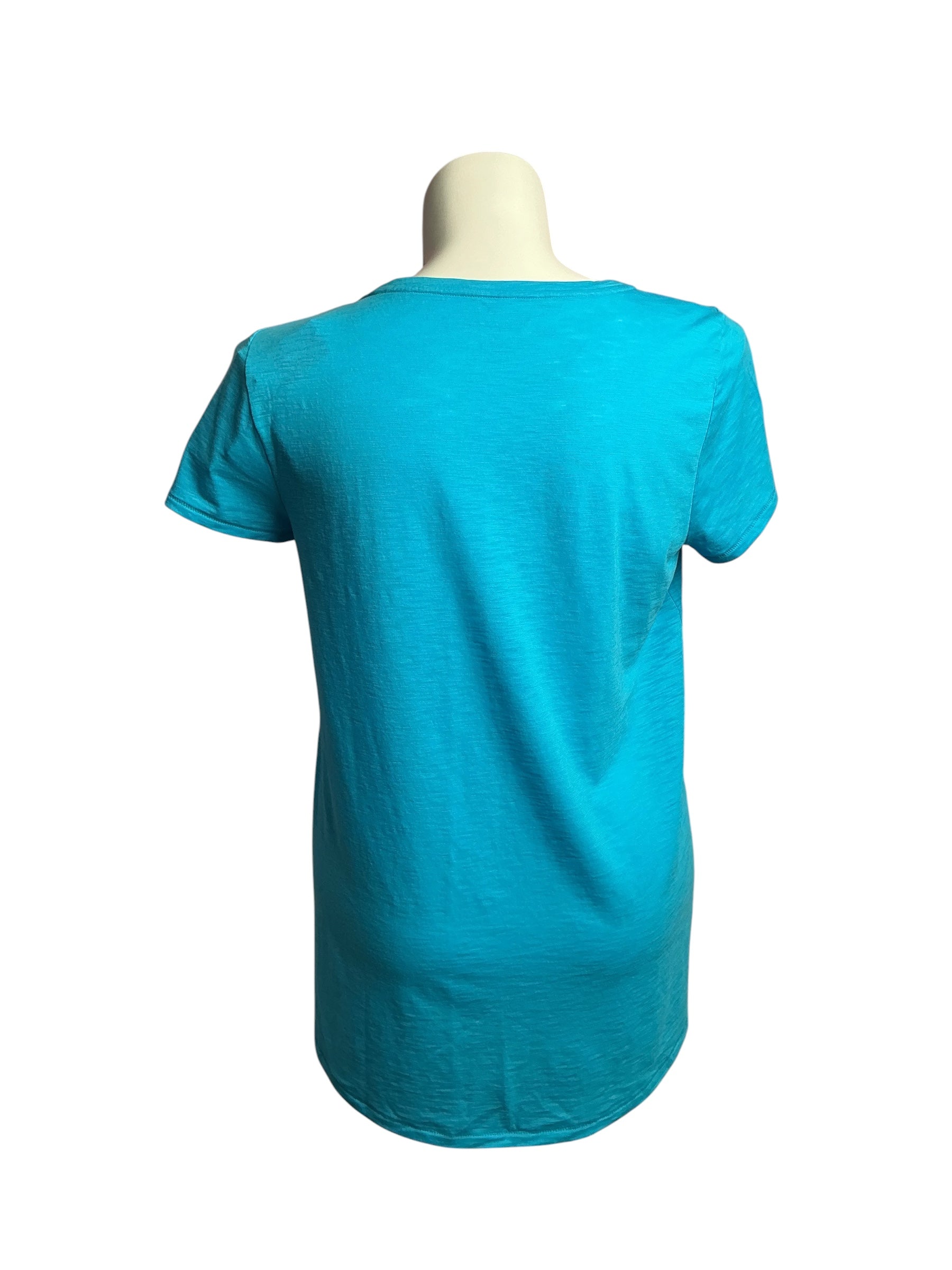 Lilly Pulitzer- NWT Etta Scoop Neck Top Formentera Turquoise Size XL