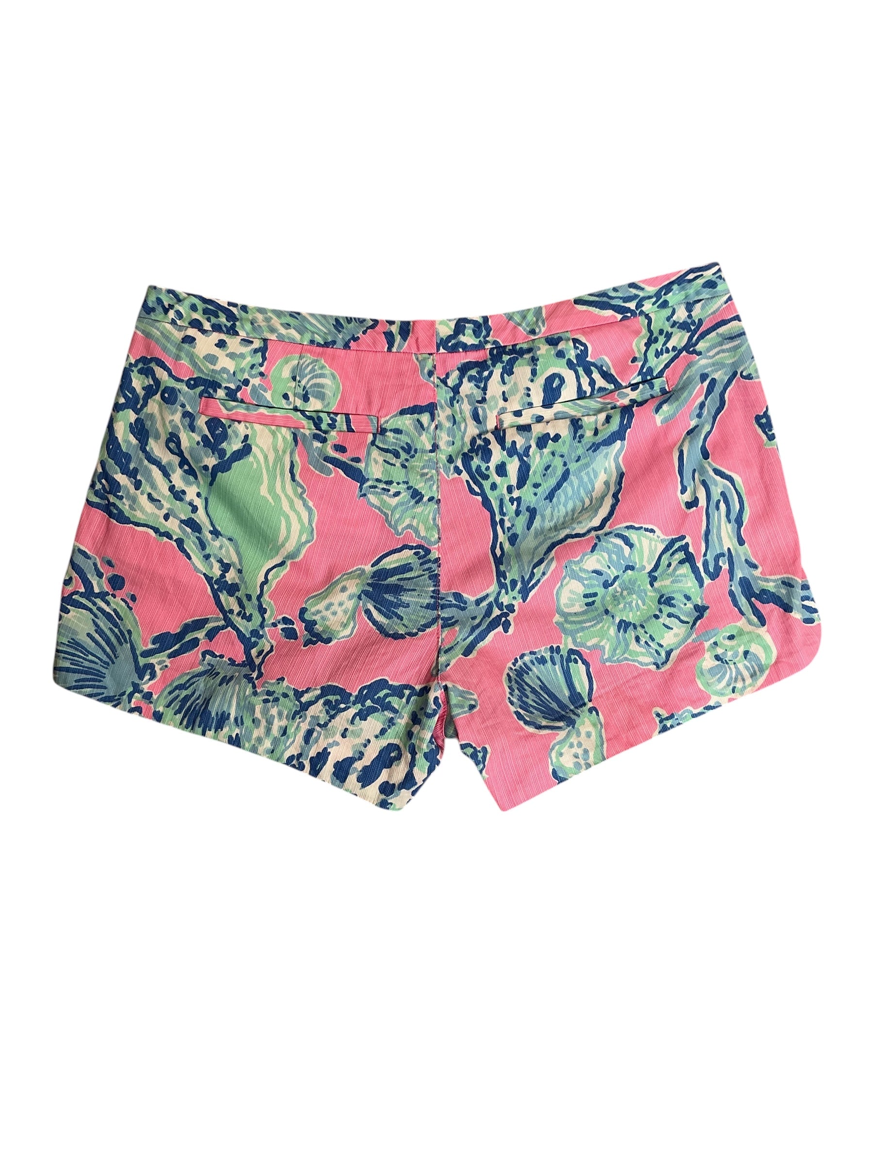 Lilly Pulitzer Adie Shorts Pink Pout Barefoot Princess - Size 6